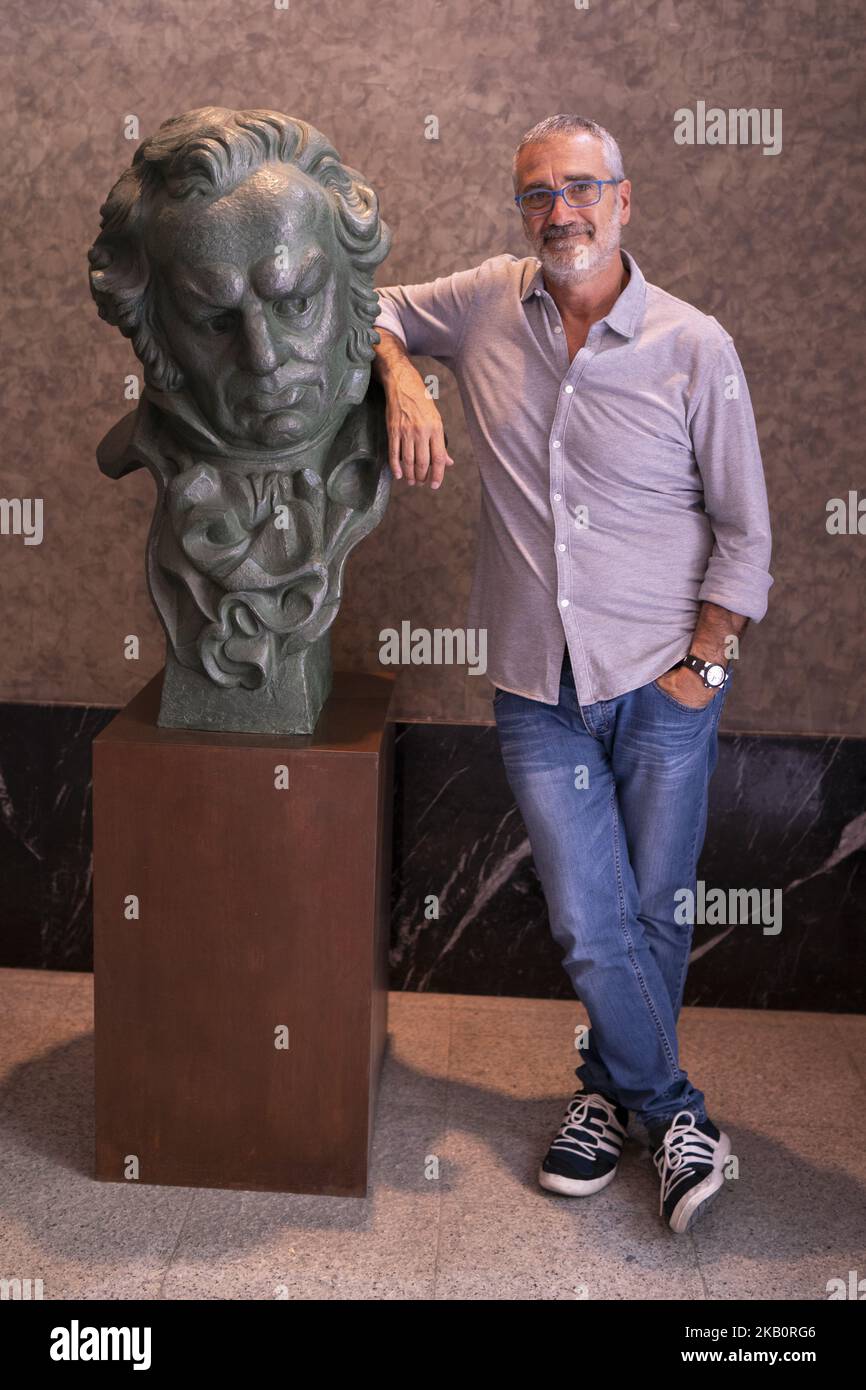 Der spanische Regisseur Javier Fesser nimmt am 6. September 2018 in Madrid, Spanien, an der Academia de Cine Teil, um den spanischen Film für die Oscars 2019 zu nominieren (Foto von Oscar Gonzalez/NurPhoto) Stockfoto