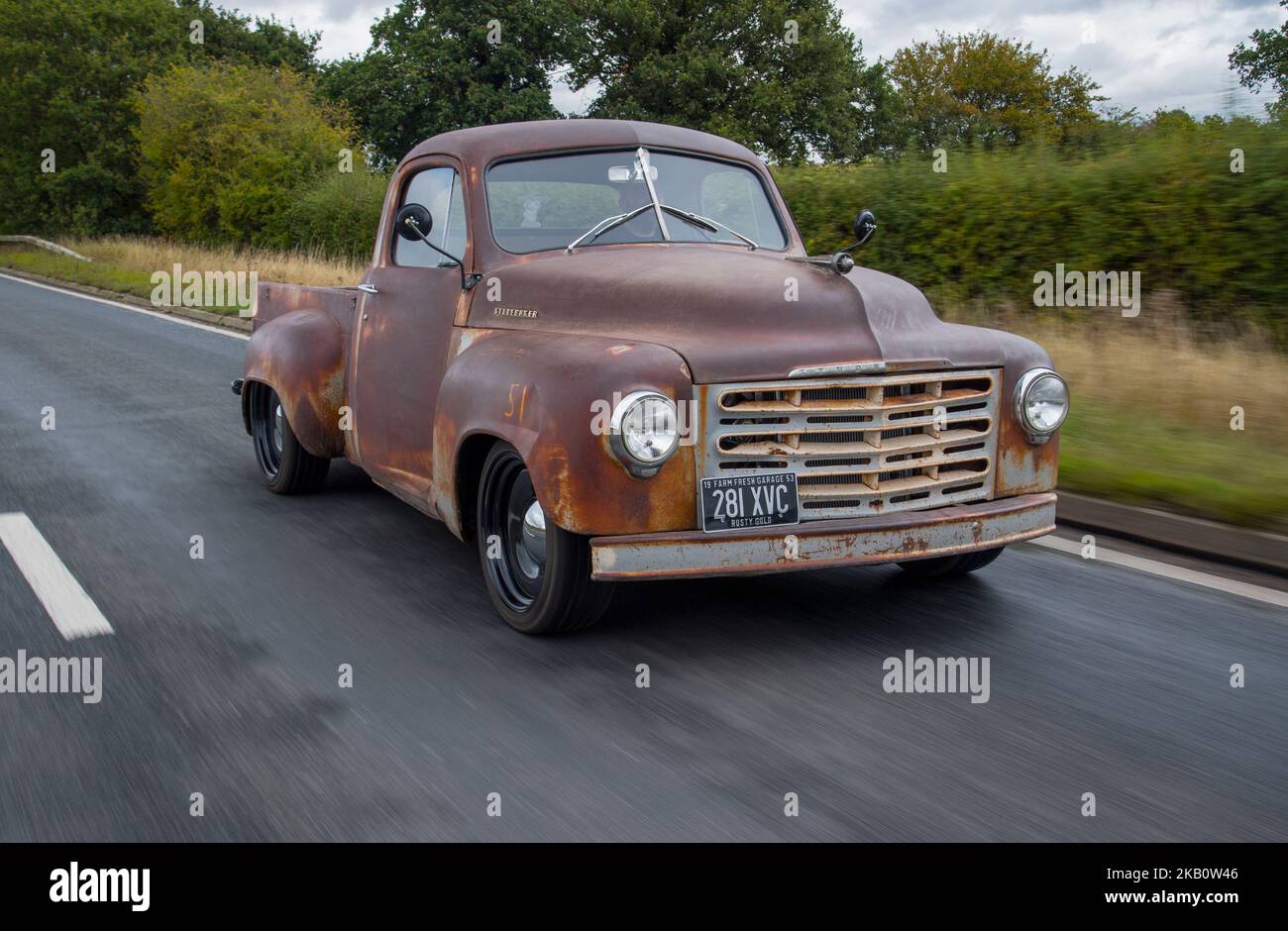 1953 Studebaker Pickup Truck, klassischer amerikanischer LKW Stockfoto