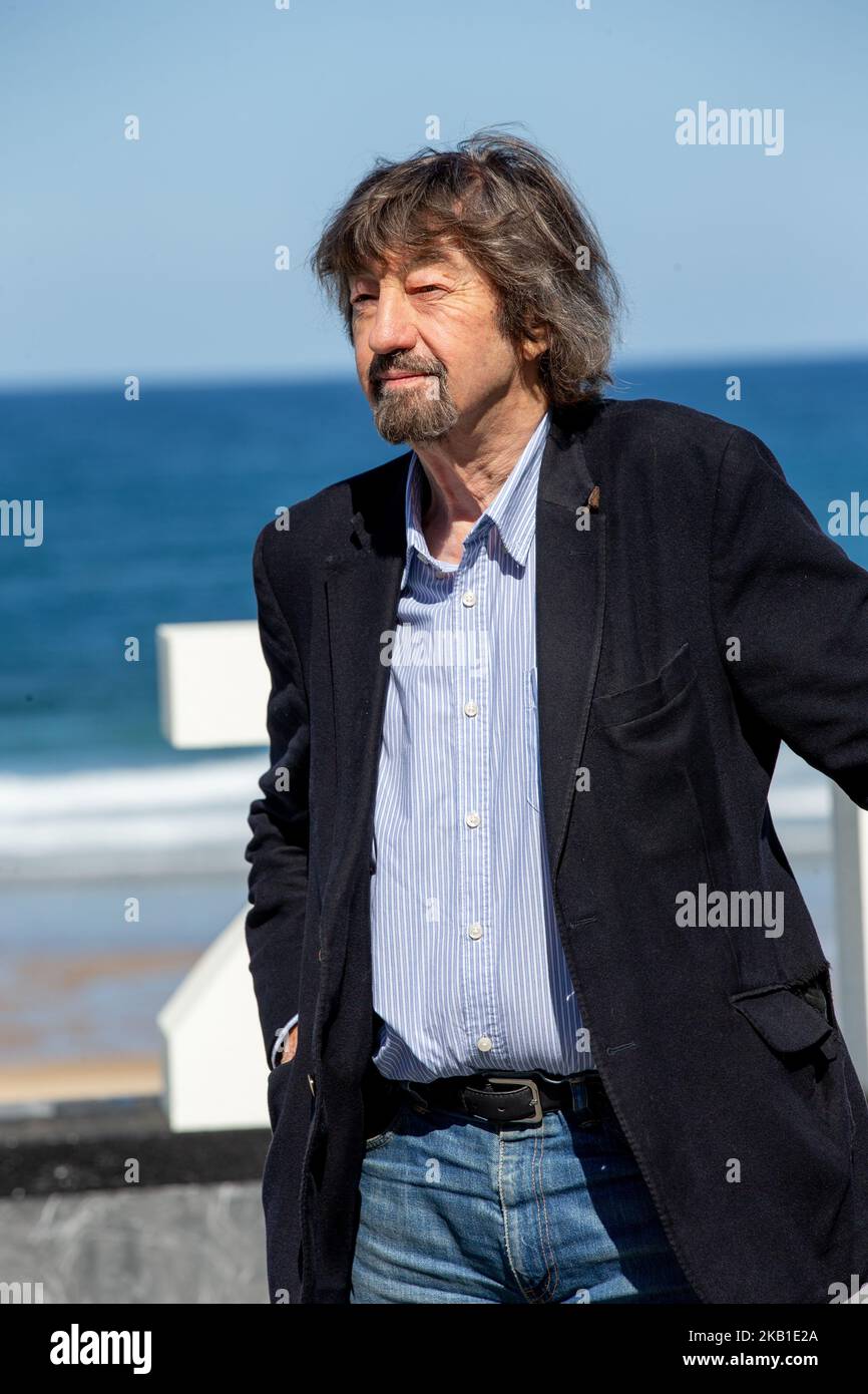 Trevor Nunn nimmt an der Fotoschau „Red Joan“ während des San Sebastian International Film Festival 66. am 25. September 2018 in San Sebastian, Spanien, Teil. (Foto von Manuel Romano/NurPhoto) Stockfoto