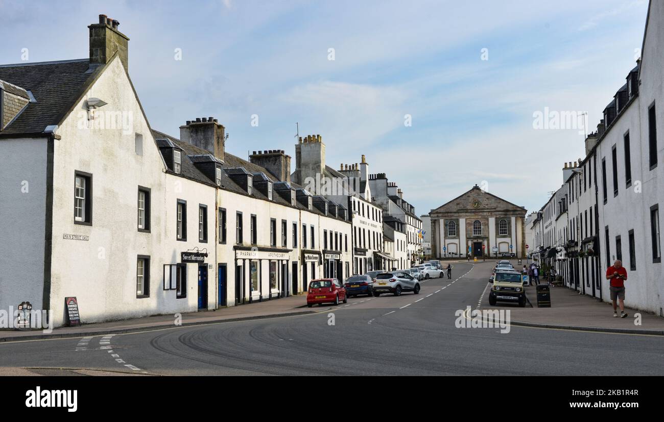 Inverary Argyll Schottland. Ein Beispiel für eine schottische „neue“ Stadt und ein beliebtes Ausflugsziel Stockfoto