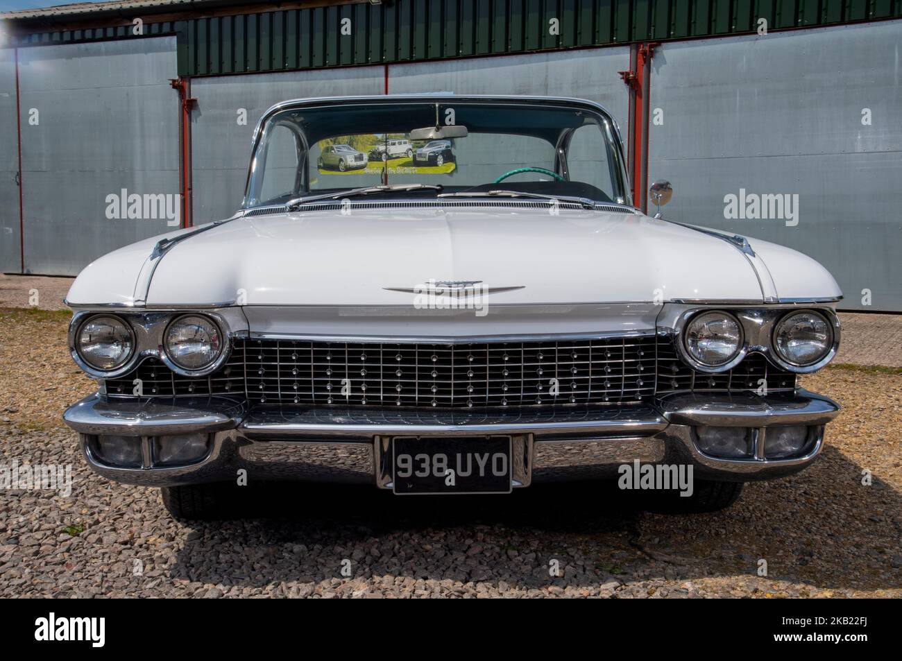 1959 Cadillac Sedan DeVille Superluxuriöses klassisches amerikanisches Auto Stockfoto