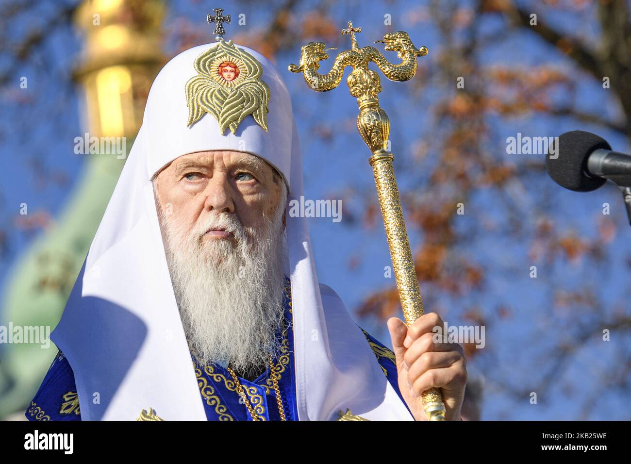 Ukraine russland konflikt patriarch filaret Fotos und Bildmaterial in