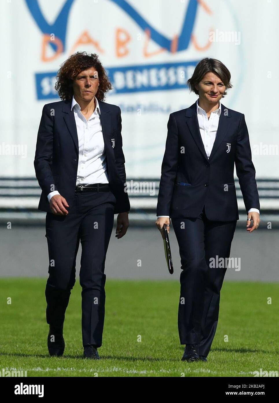 AS Roma gegen Juventus FC - Serie A Juventus-Frauencoach Rita Guarino am 21. Oktober 2018 im Tre Fontane Stadium in Rom, Italien. (Foto von Matteo Ciambelli/NurPhoto) Stockfoto