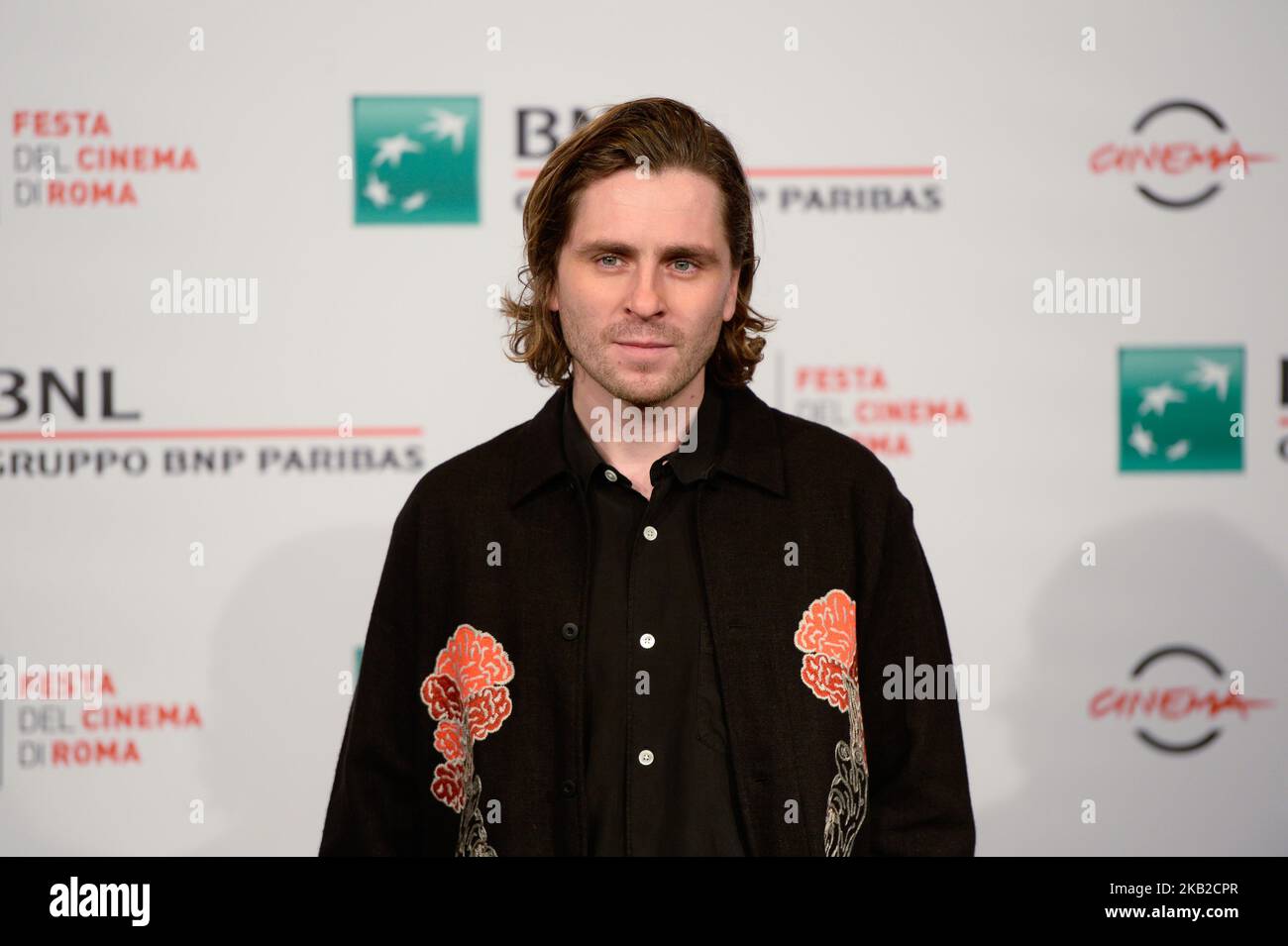 Sverrir Gudnason nimmt am 24. Oktober 2018 in Rom, Italien, an der Fotocolo „The Girl in the Spider's Web“ während des Rom Film Fest 13. im Auditorium Parco della Musica Teil. (Foto von Silvia Lore/NurPhoto) Stockfoto