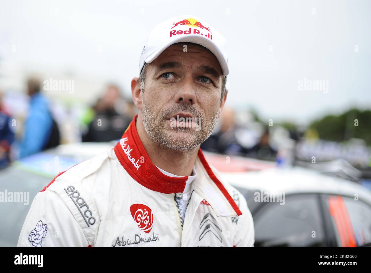 Der französische Fahrer, Sebastien Loeb, von Citren Total Abu Dhabi WRT, bei der Umgruppierung während des dritten Tages der Rallye Racc Catalunya Costa Daurada, am 27. Oktober 2018 in Salou, Spanien. (Foto von Joan Cros/NurPhoto) Stockfoto