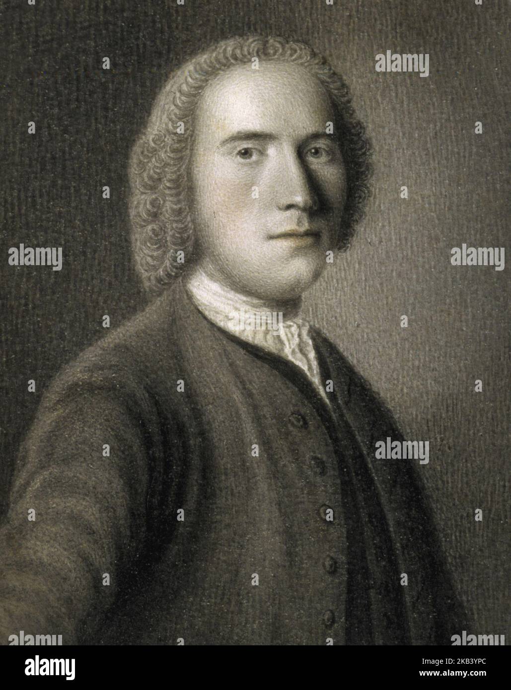 Lord George Murray, jakobitischer General Lord George Murray (1694 – 1760), 1. Herzog von Atholl, schottischer Adliger und Soldat, der an den jakobitischen Aufständen teilnahm. Stockfoto