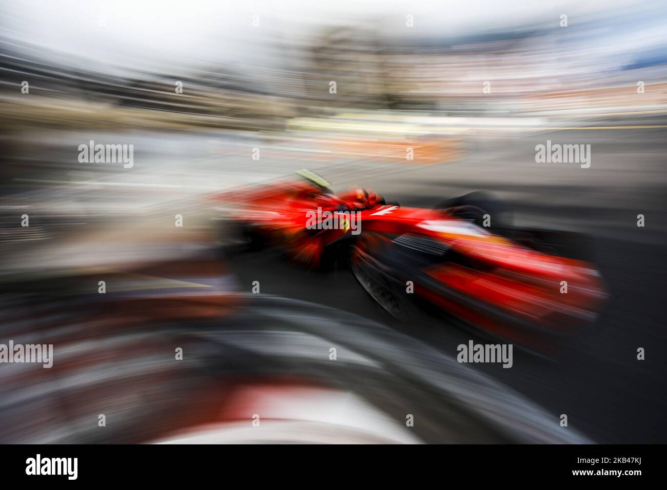 07 Kimi Räikkönen aus Finnland Scuderia Ferrari SF71H während des Formel 1 Grand Prix von Monaco am 24.. Mai 2018 in Montecarlo, Monaco. (Foto von Xavier Bonilla/NurPhoto) Stockfoto