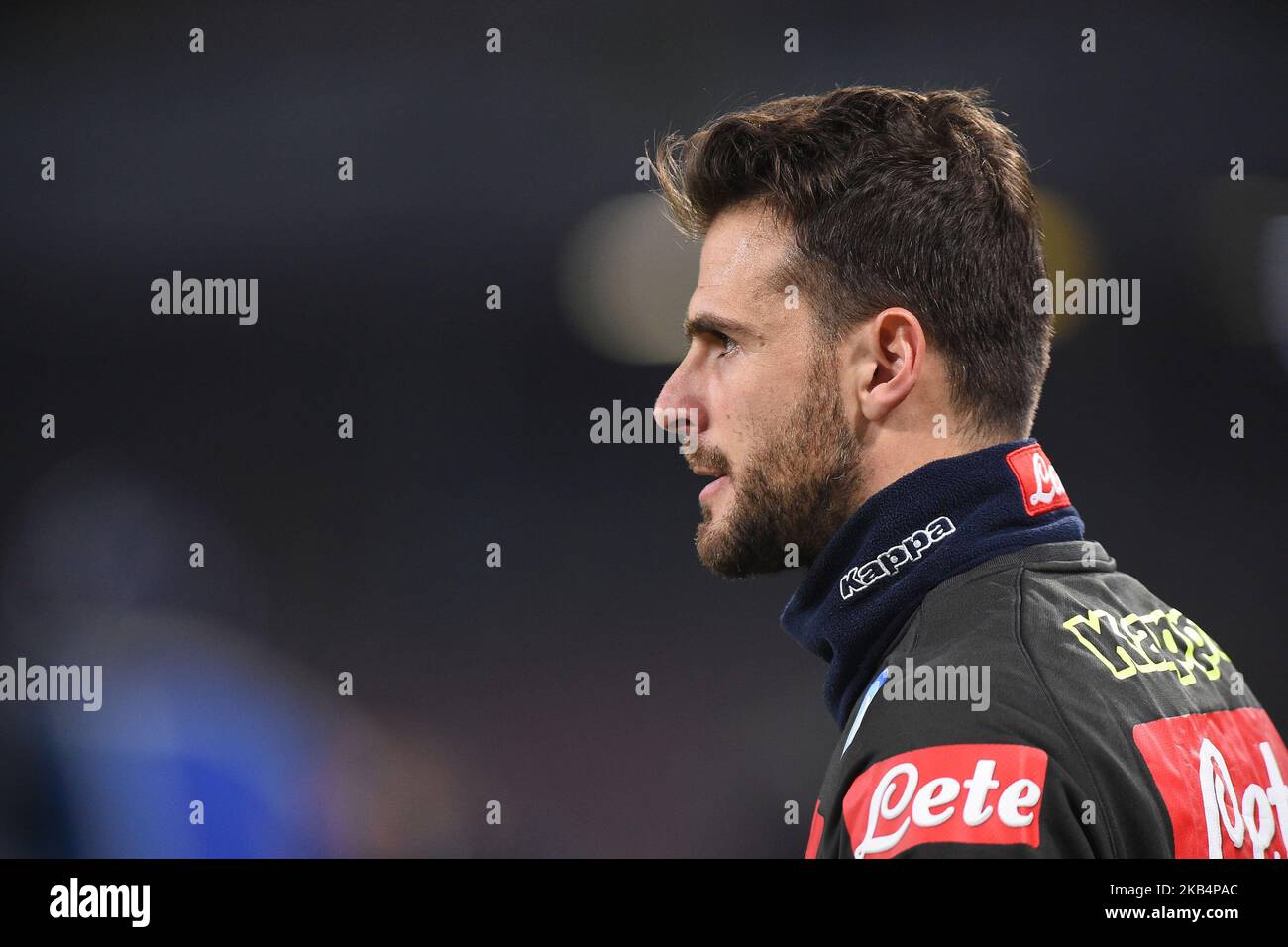 Orestis Karnezis von SSC Napoli während des Tim-Spiels der Serie A zwischen SSC Napoli und SS Lazio im Stadio San Paolo Naples Italien am 20. Januar 2019. (Foto Franco Romano/NurPhoto) Stockfoto