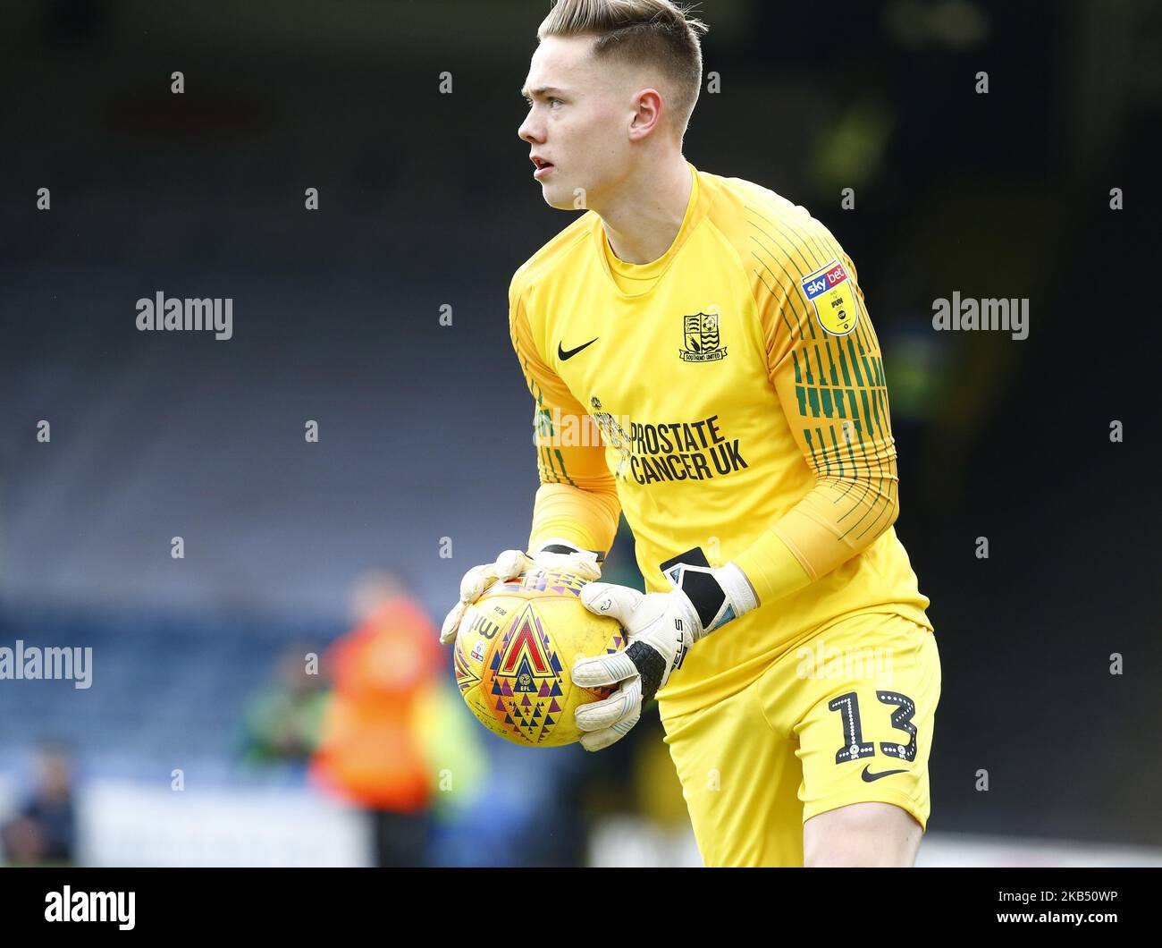 Nathan Bishop von Southend United während der Sky Bet League ein Spiel zwischen Southend United und Luton Town am 26. Januar 2019 im Roots Hall Ground, Southend, England. (Foto von Action Foto Sport/NurPhoto) Stockfoto