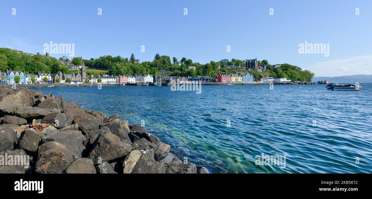 Tobermory auf der Isle of Mull Argyll Schottland Stockfoto