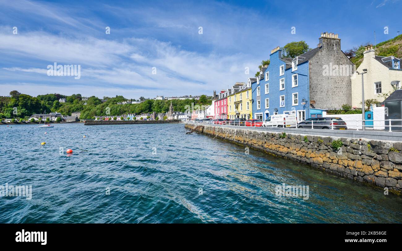 Tobermory auf der Isle of Mull Argyll Schottland Stockfoto