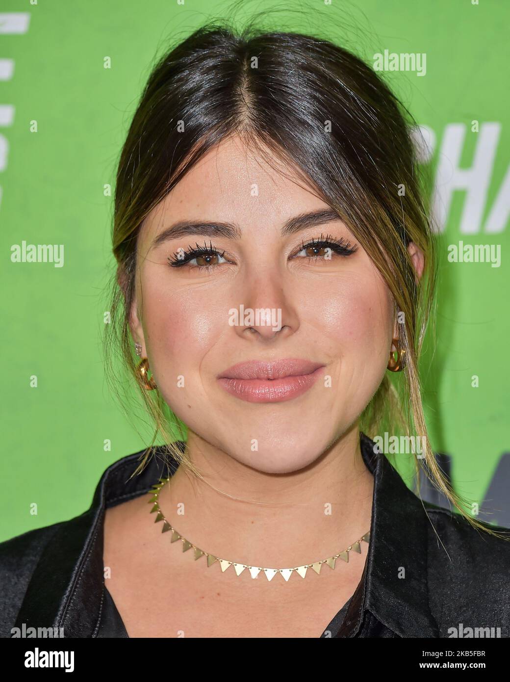 HOLLYWOOD, LOS ANGELES, KALIFORNIEN, USA - 05. SEPTEMBER: Daniella Monet kommt zur Los Angeles Premiere von „The Game Changers“, die am 5. September 2019 in den ArcLight Cinemas Hollywood in Hollywood, Los Angeles, Kalifornien, USA, stattfand. (Foto von Image Press Agency/NurPhoto) Stockfoto