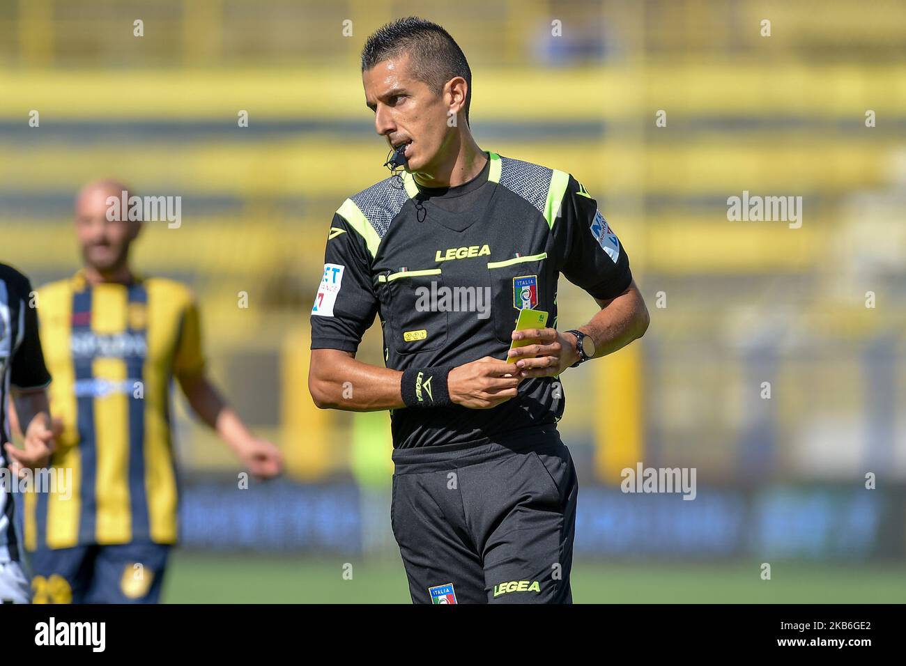 Schiedsrichter Livio Marinelli beim Spiel der Serie B zwischen Juve
