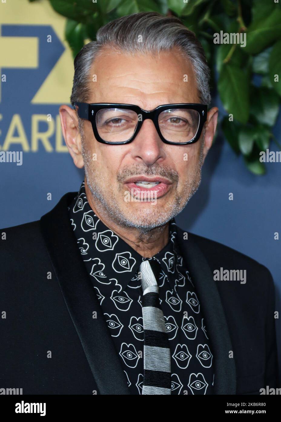 LOS ANGELES, KALIFORNIEN, USA - 22. SEPTEMBER: Jeff Goldblum kommt bei der Walt Disney Television 2019 EMMY Award Post Party an, die am 22. September 2019 in Los Angeles, Kalifornien, USA, in Otium stattfand. (Foto von David Acosta/Image Press Agency/NurPhoto) Stockfoto