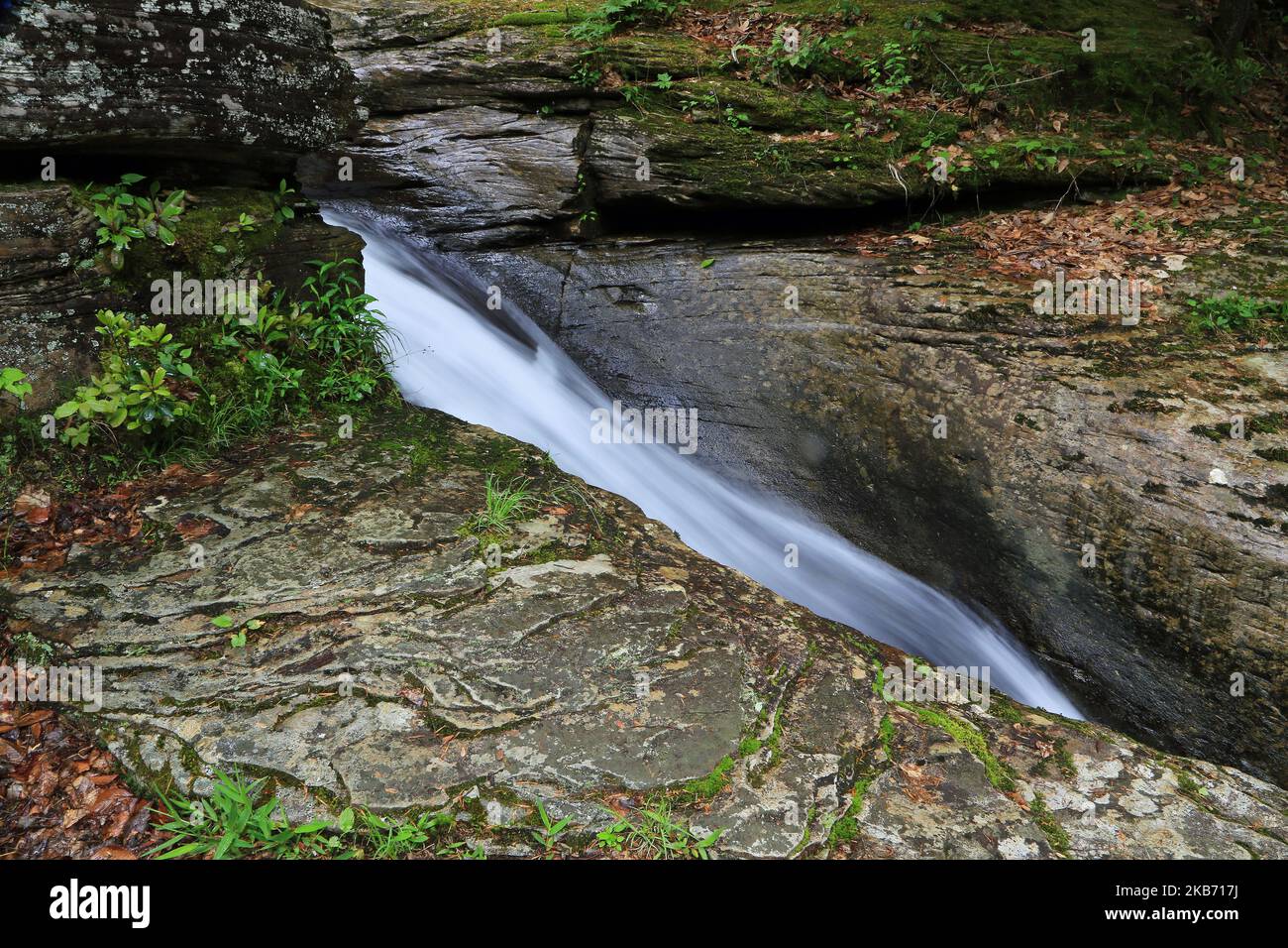 Shupe's Chute - West Virginia Stockfoto