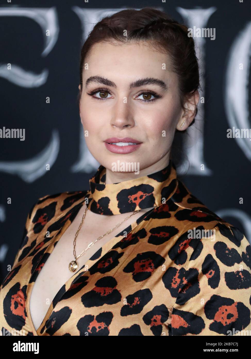 HOLLYWOOD, LOS ANGELES, KALIFORNIEN, USA - 30. SEPTEMBER: Sophie Simmons kommt zur Weltpremiere von Disneys "Maleficent: Mistress of Evil", die am 30. September 2019 im El Capitan Theatre in Hollywood, Los Angeles, Kalifornien, USA, stattfand. (Foto von Xavier Collin/Image Press Agency/NurPhoto) Stockfoto