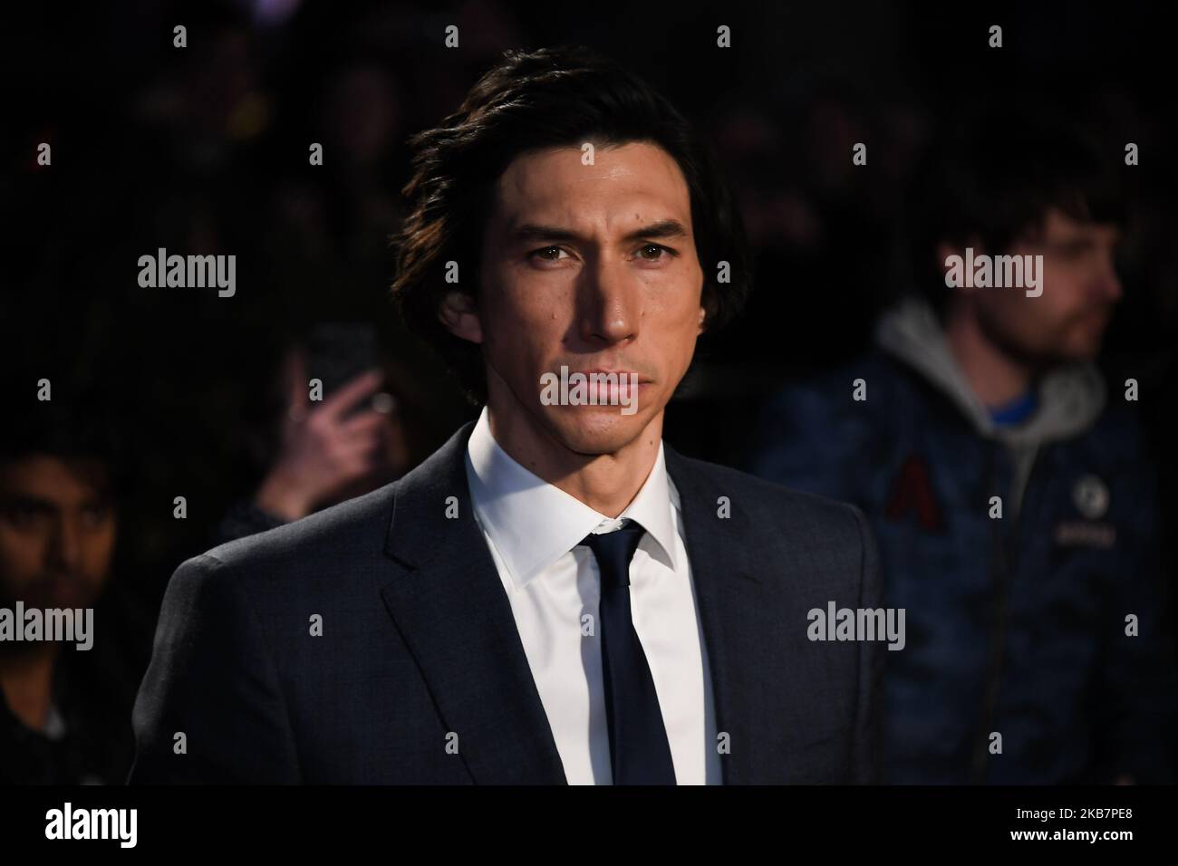 Adam Driver nimmt am 06. Oktober 2019 am Odeon Luxe Leicester Square in London, England, an der Premiere von Marriage Story UK während des BFI London Film Festivals 63. Teil. (Foto von Alberto Pezzali/NurPhoto) Stockfoto