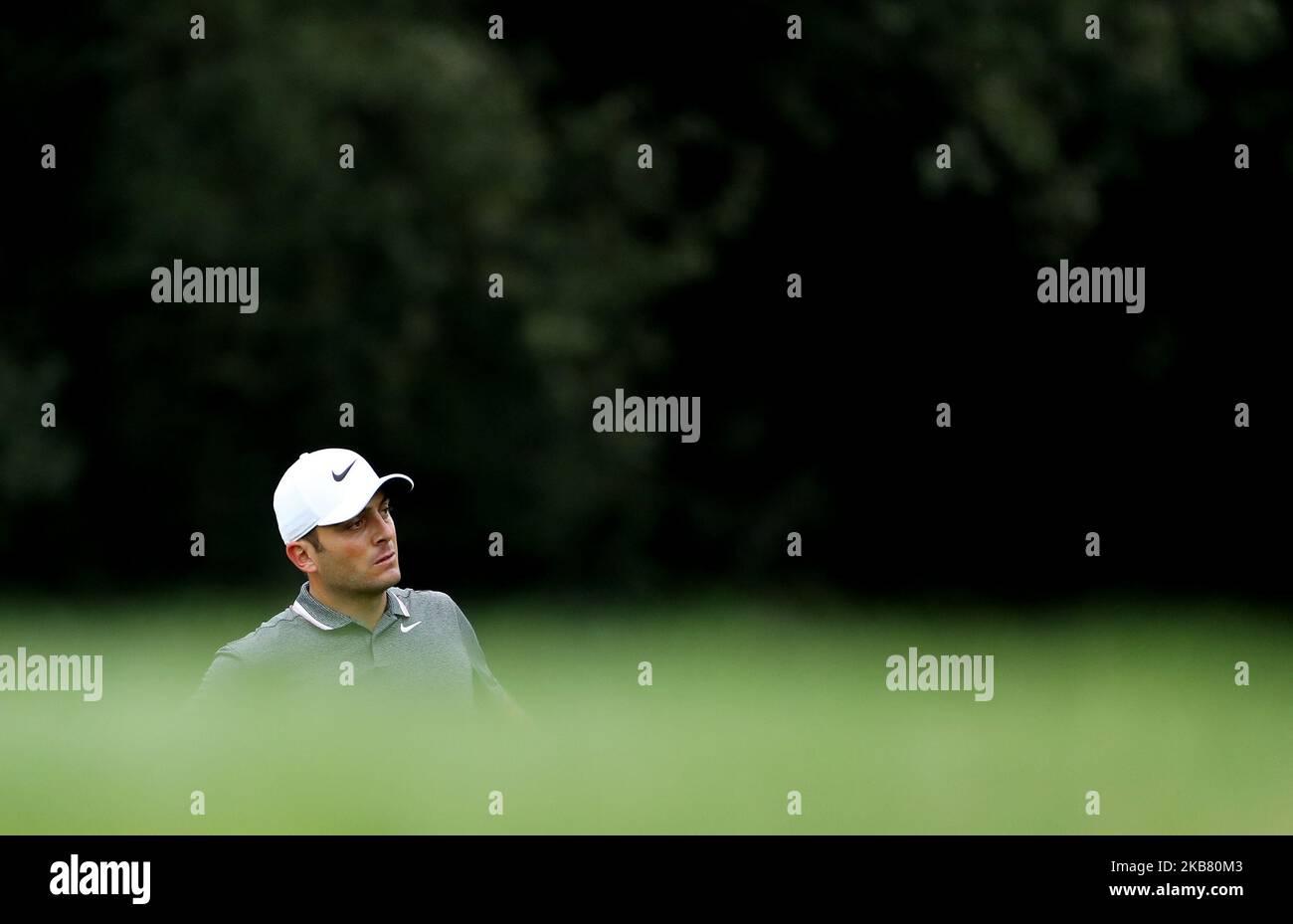Francesco Molinari (ITA) bei der Verlosung der Runden 1 und 2 bei den Golf Italyan Open in Rom, Italien, am 10. Oktober 2019 (Foto: Matteo Ciambelli/NurPhoto) Stockfoto