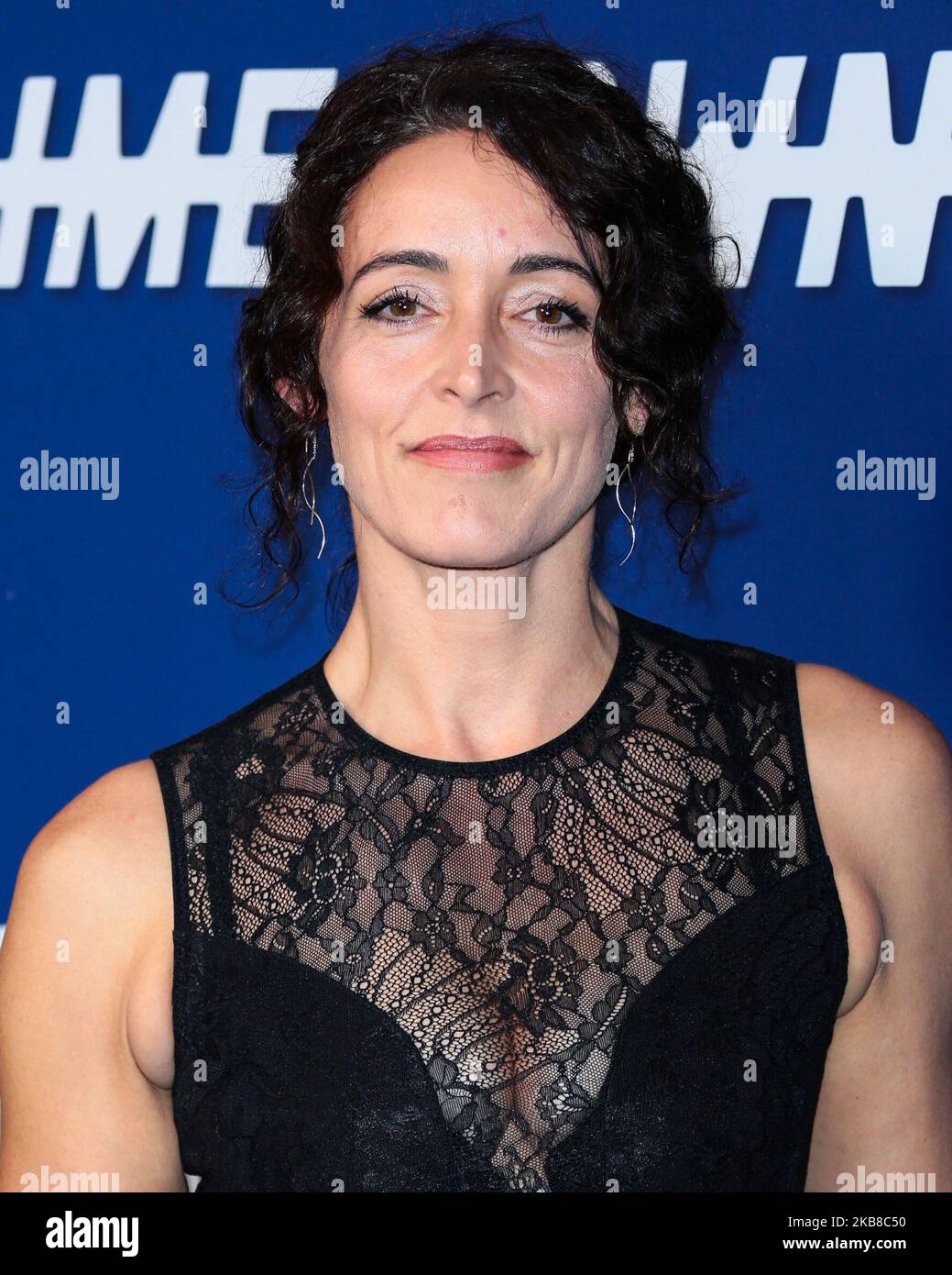 HOLLYWOOD, LOS ANGELES, KALIFORNIEN, USA - 15. OKTOBER: Janet Kidder nimmt am Photo Call für die „Limetown“ von Facebook Watch Teil, die am 15. Oktober 2019 im Hollywood Athletic Club in Hollywood, Los Angeles, Kalifornien, USA, stattfand. (Foto von Image Press Agency/NurPhoto) Stockfoto