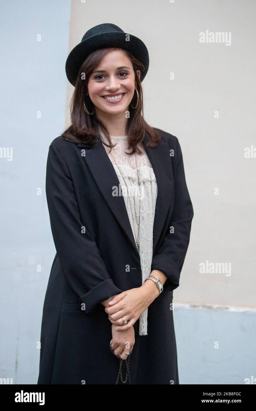 Margherita Mannino nimmt am 16. Oktober 2019 in Rom, Italien, an der Fotozelle des Films 'Gli Anni Amari' in der Casa del Cinema Teil. (Foto von Mauro Fagiani/NurPhoto) Stockfoto