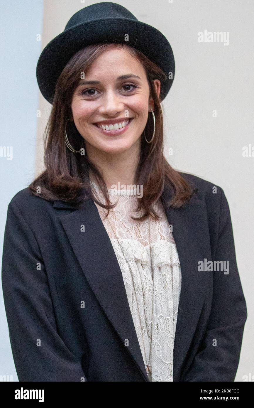 Margherita Mannino nimmt am 16. Oktober 2019 in Rom, Italien, an der Fotozelle des Films 'Gli Anni Amari' in der Casa del Cinema Teil. (Foto von Mauro Fagiani/NurPhoto) Stockfoto