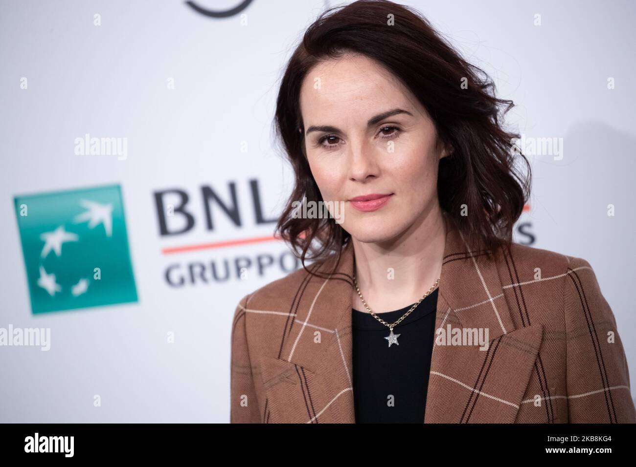 Michelle Dockery nimmt an der Fotoserie ''Downton Abbey'' Teil, die während des Rom Film Festivals 14. am 19. Oktober 2019 in Rom, Italien, gezeigt wurde. (Foto von Mauro Fagiani/NurPhoto) Stockfoto