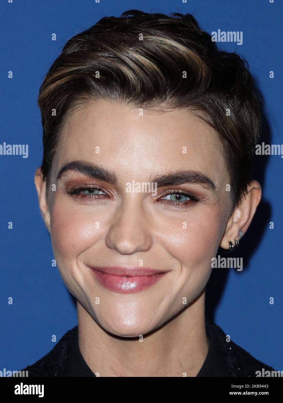 CENTURY CITY, LOS ANGELES, KALIFORNIEN, USA - 23. OKTOBER: Die Schauspielerin Ruby Rose kommt zu den 2019 Australiern in Film Awards, die am 23. Oktober 2019 im InterContinental Los Angeles Century City in Century City, Los Angeles, Kalifornien, USA, verliehen wurden. (Foto von Xavier Collin/Image Press Agency/NurPhoto) Stockfoto