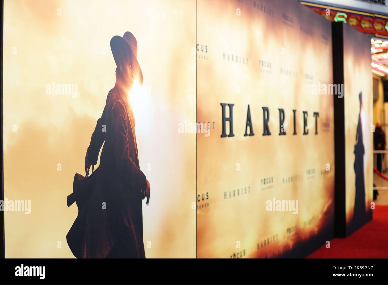 LOS ANGELES, KALIFORNIEN, USA - 29. OKTOBER: Atmosphäre bei der Los Angeles Premiere von Focus Features' 'Harriet', die am 29. Oktober 2019 im Opheum Theatre in Los Angeles, Kalifornien, USA, stattfand. (Foto von Xavier Collin/Image Press Agency/NurPhoto) Stockfoto