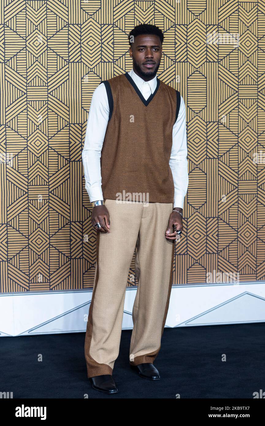 London, Großbritannien. 3. November 2022. Tega Alexander nimmt an der Europa-Premiere des Films ‘Black Panther Wakanda Forever’ am Cineworld Leicester Square Teil. Kredit: Stephen Chung / EMPICS / Alamy Live Nachrichten Stockfoto