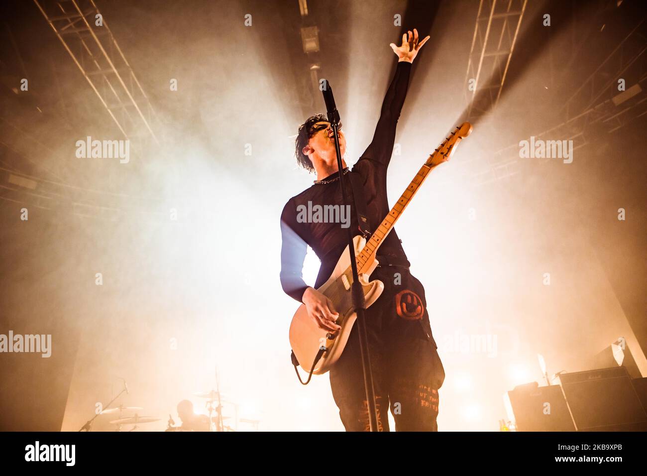 Der englische Sänger, Songwriter und Musiker Yungblud, richtiger Name Dominic Richard Harrison, tritt am 02. November 2019 in Mailand, Italien, live bei Fabrique auf. (Foto von Mairo Cinquetti/NurPhoto) Stockfoto