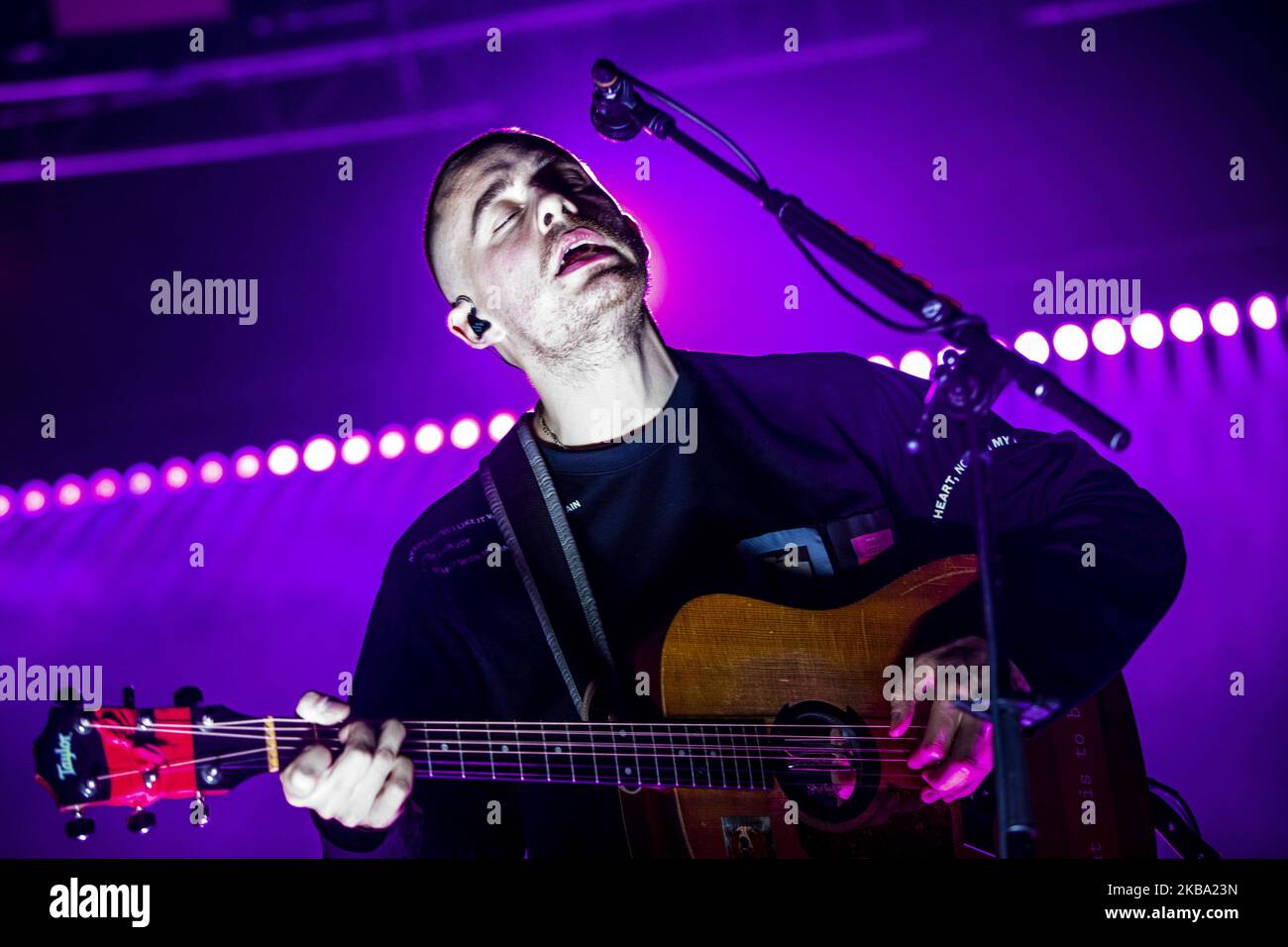 Die irische Sängerin und Songwriterin Dermot Kennedy tritt am 4.. november 2019 live bei Fabrique in Mailand, Italien, auf. (Foto von Roberto Finizio/NurPhoto) Stockfoto