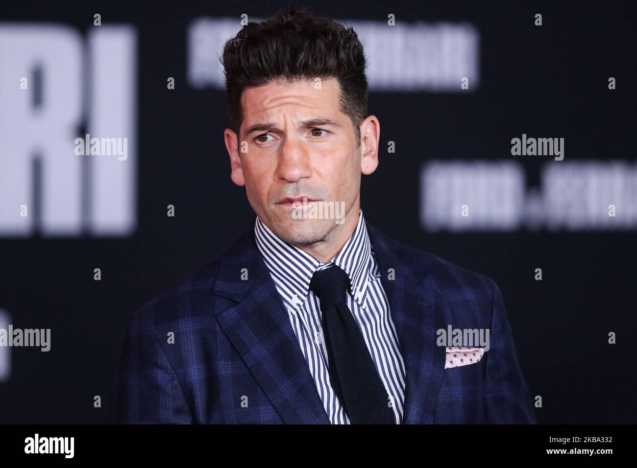 HOLLYWOOD, LOS ANGELES, KALIFORNIEN, USA - 04. NOVEMBER: Der Schauspieler Jon Bernthal kommt bei der Los Angeles Premiere von 20. Century Fox' 'Ford gegen Ferrari' an, die am 4. November 2019 im TCL Chinese Theatre IMAX in Hollywood, Los Angeles, Kalifornien, USA, stattfand. (Foto von Xavier Collin/Image Press Agency/NurPhoto) Stockfoto