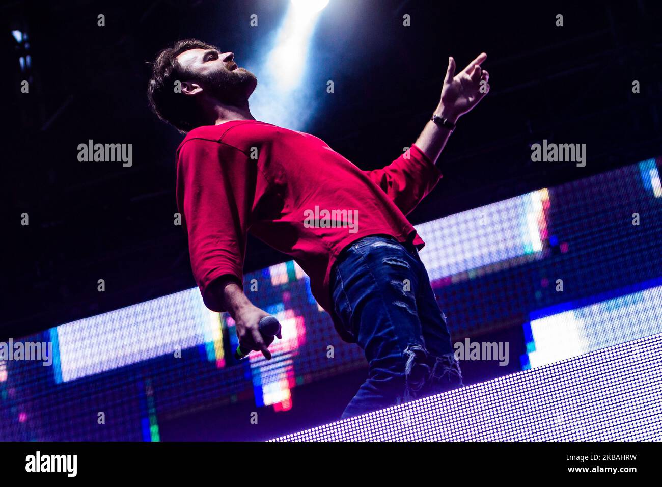 The Chainsmokers tritt live im Ippodromo SNAI in Mailand auf, Italien, 28. Juni 2017 (Foto: Mairo Cinquetti/NurPhoto) Stockfoto