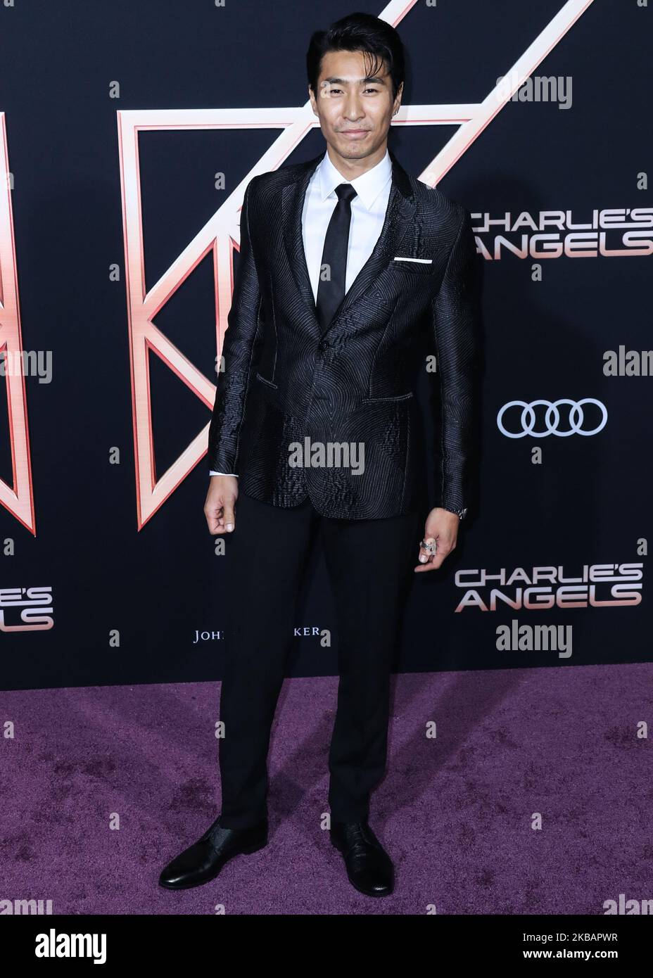 WESTWOOD, LOS ANGELES, KALIFORNIEN, USA - 11. NOVEMBER: Chris Pang kommt bei der Los Angeles Premiere von Columbia Pictures' 'Charlie's Angels' an, die am 11. November 2019 im Westwood Regency Theatre in Westwood, Los Angeles, Kalifornien, USA, stattfand. (Foto von Xavier Collin/Image Press Agency/NurPhoto) Stockfoto