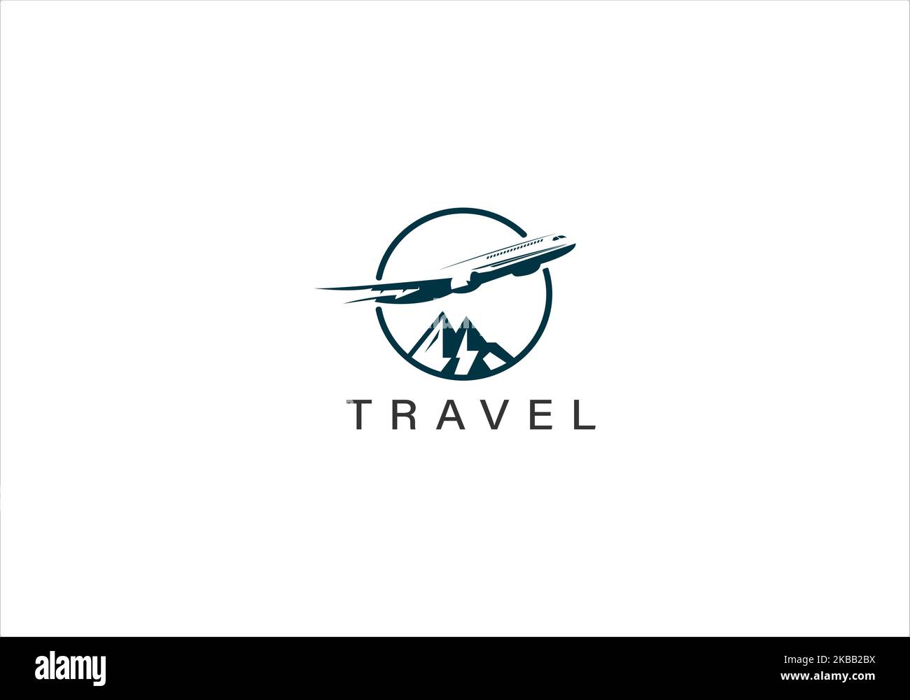 Reisen logo Vorlage Stock Vektor