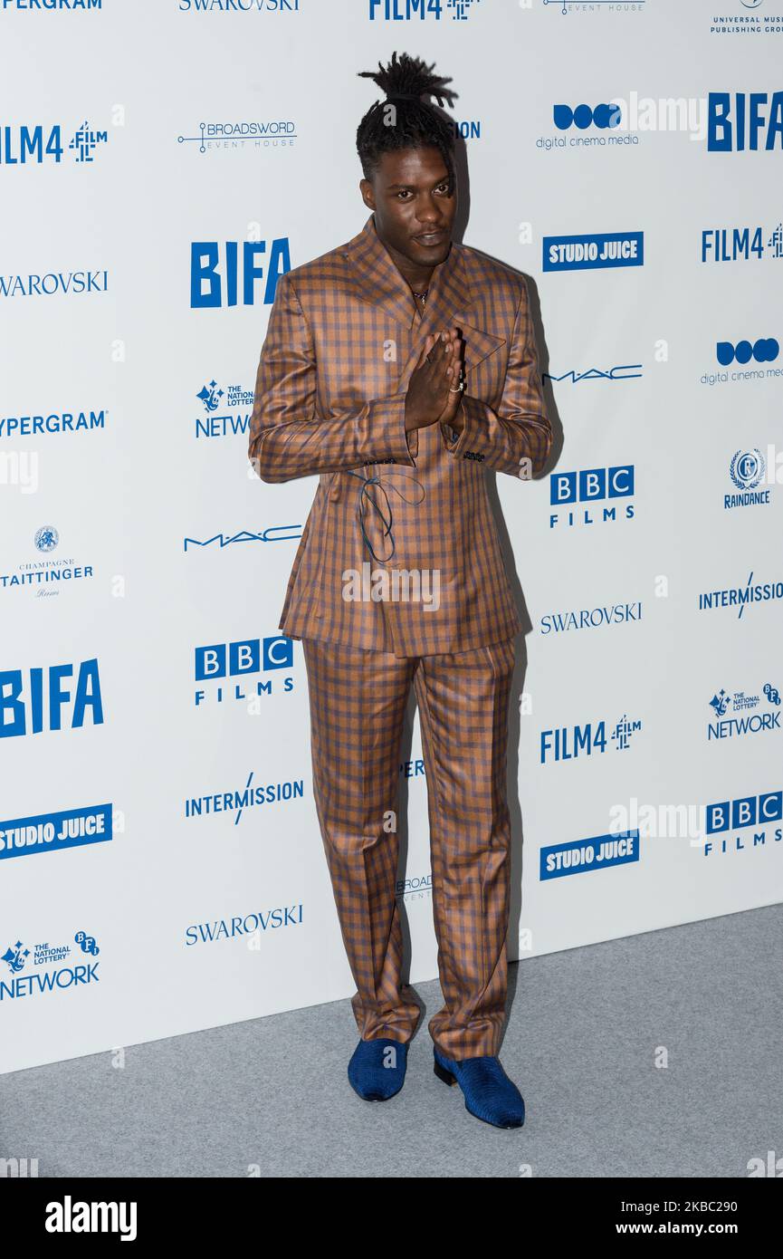 Sam Adewunmi nimmt am 01. Dezember 2019 an den British Independent Film Awards (Bifas) 22. in Old Billingsgate in London, England, Teil. (Foto von Wiktor Szymanowicz/NurPhoto) Stockfoto