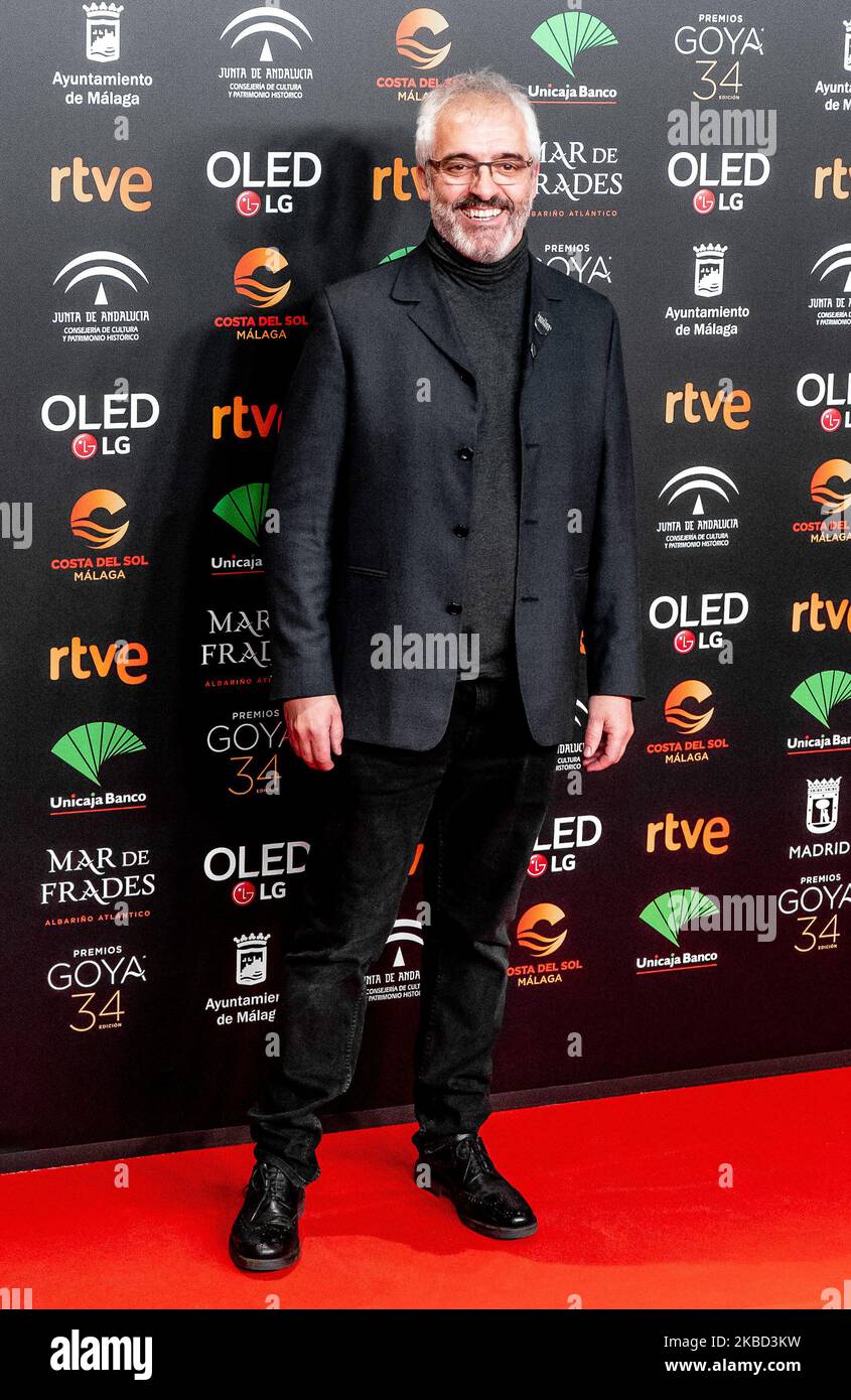 Der spanische Schauspieler Vicente Vergara nimmt am 16. Dezember 2019 in Madrid, Spanien, an der Party der Kandidaten für die Goya Cinema Awards im Florida Retiro Teil. (Miriam Vera/Coolmedia/NurPhoto) Stockfoto