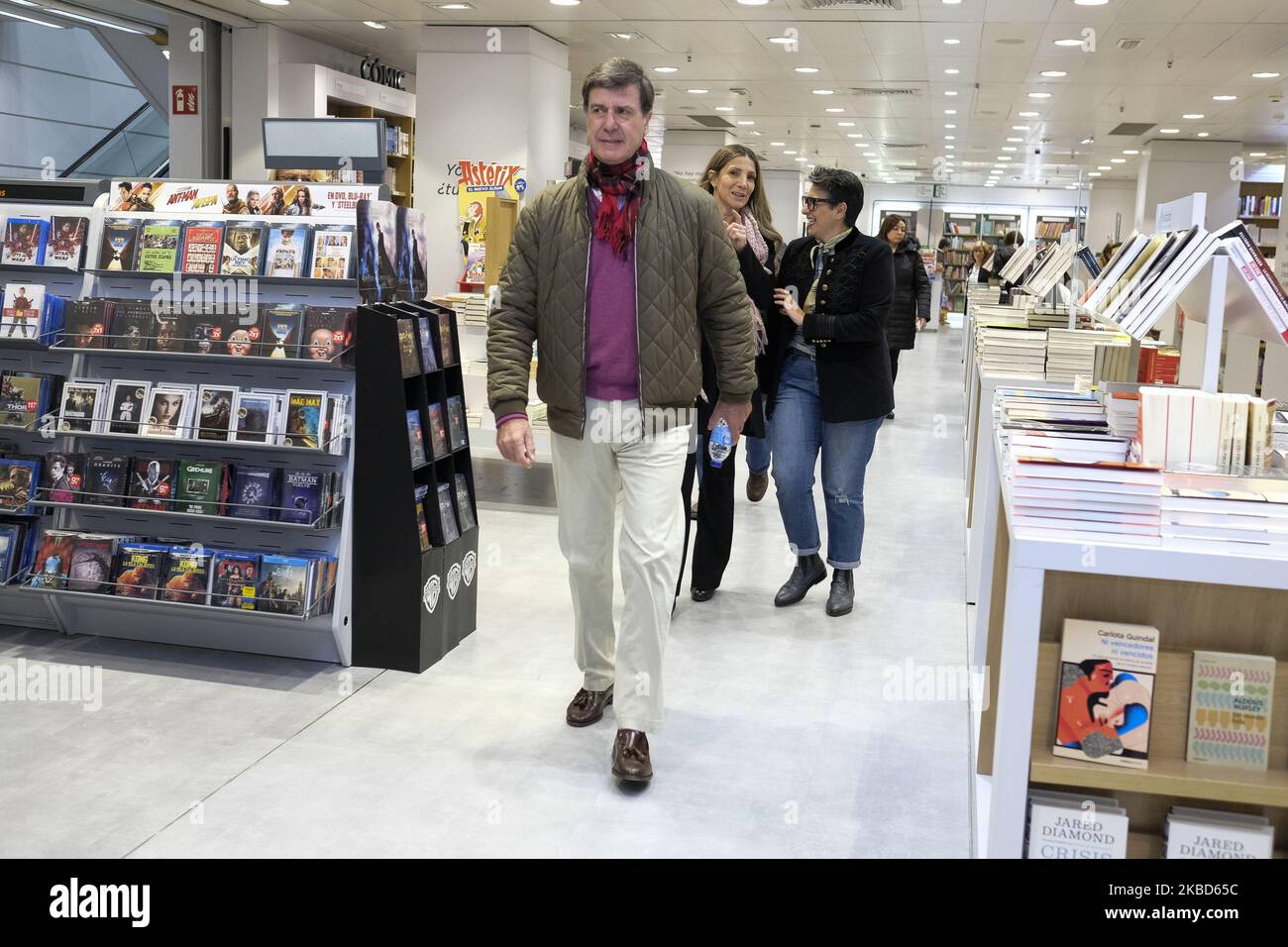 Cayetano Martinez de Irujo signiert sein Buch "von Cayetana nach Cayetano" in Madrid. 17. Dezember 2019 Spanien (Foto von Oscar Gonzalez/NurPhoto) Stockfoto