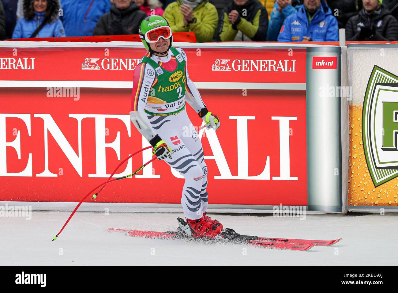 Sander Andreas aus Deutschland beim Audi FIS Alpine Ski World Cup Super G am 20. Dezember 2019 in Gröden, Italien. (Foto von Emmanuele Ciancaglini/NurPhoto) Stockfoto