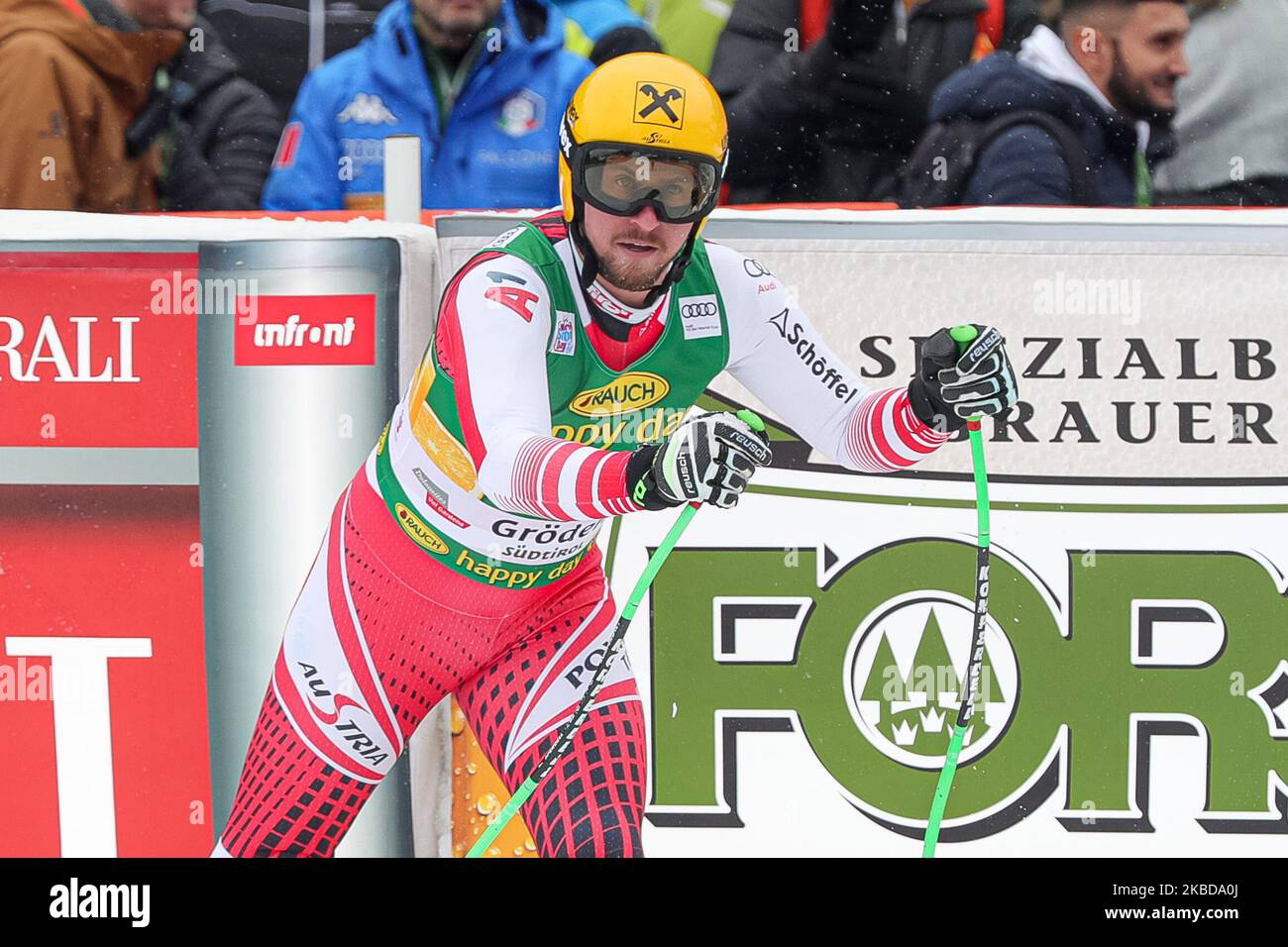 Franz Max von Österreich beim Audi FIS Alpine Ski World Cup Super G am 20. Dezember 2019 in Gröden, Italien. (Foto von Emmanuele Ciancaglini/NurPhoto) Stockfoto