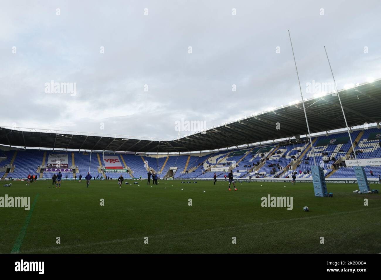 Das Stadion während des Spiels der Gallagher Premiership zwischen London Irish und Bath Rugby im Madejski Stadium, Reading am Sonntag, 22.. Dezember 2019. (Foto von Jacques Feeney/MI News/NurPhoto) Stockfoto