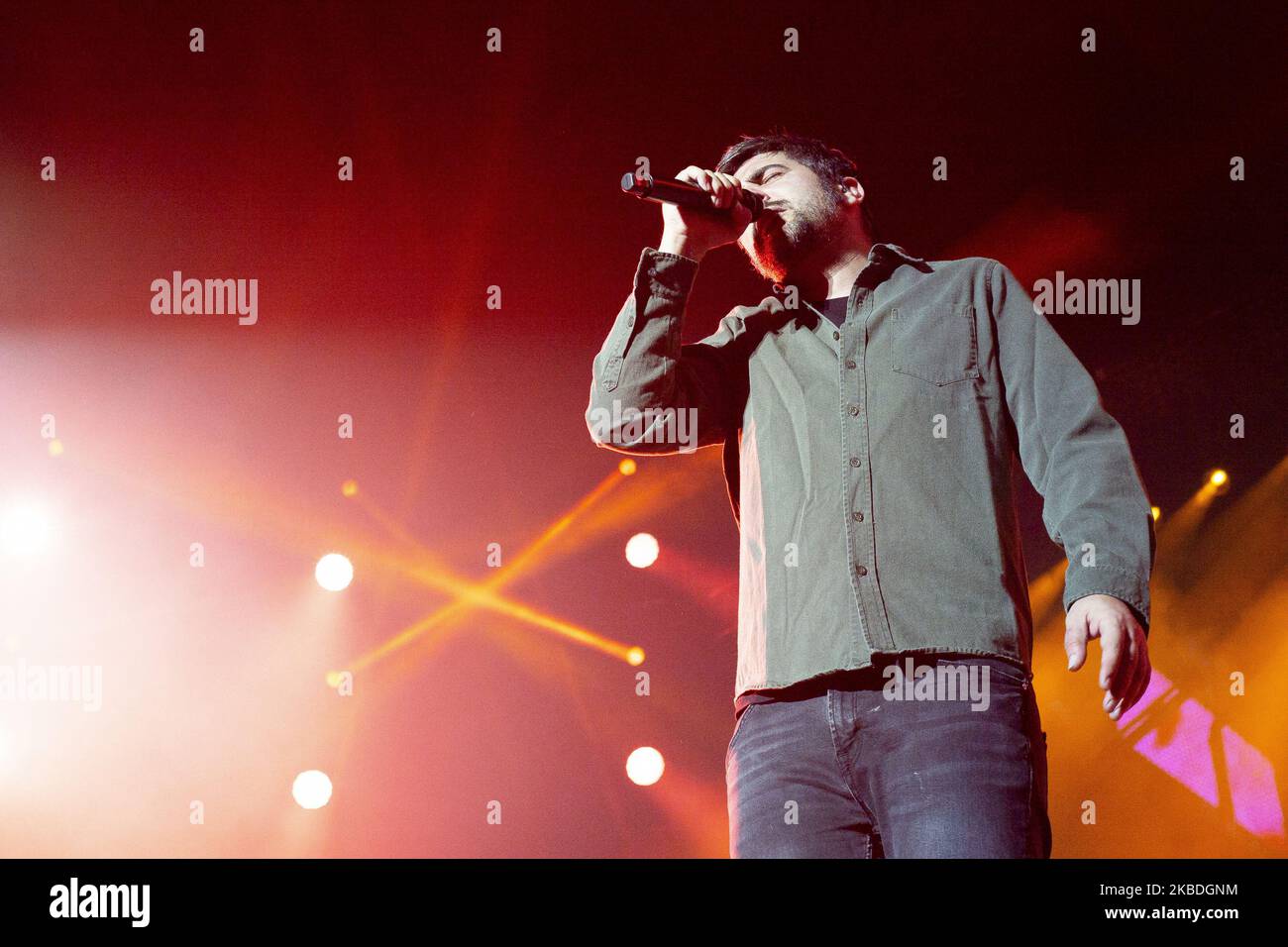 Sängerin Estopa tritt am 26. Dezember 2019 im Wizink Center in Madrid, Spanien, auf. (Foto von Oscar Gonzalez/NurPhoto) Stockfoto