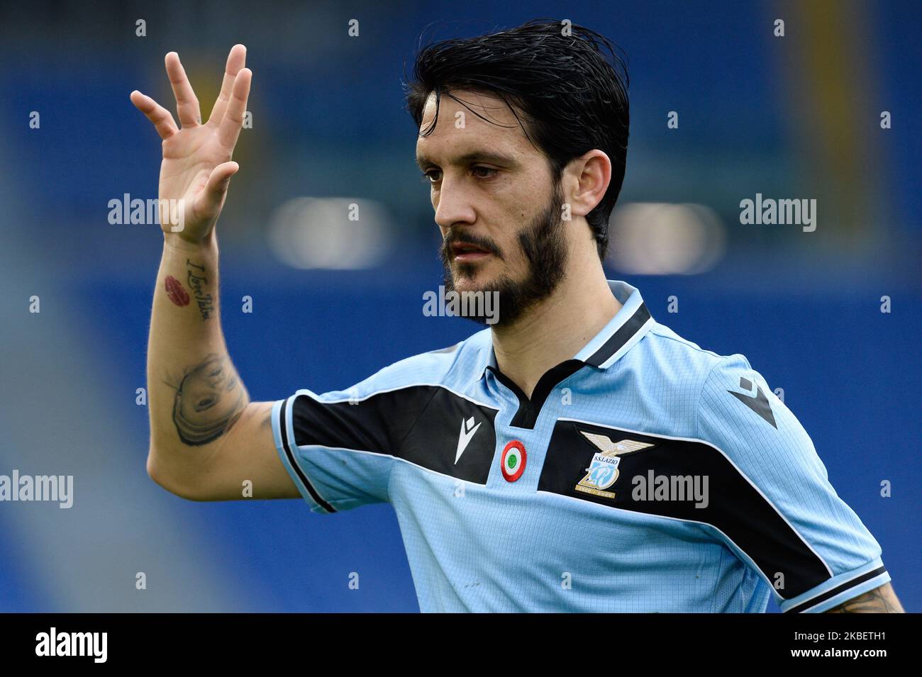 Luis Alberto beim Fußballspiel der italienischen Serie A zwischen SS