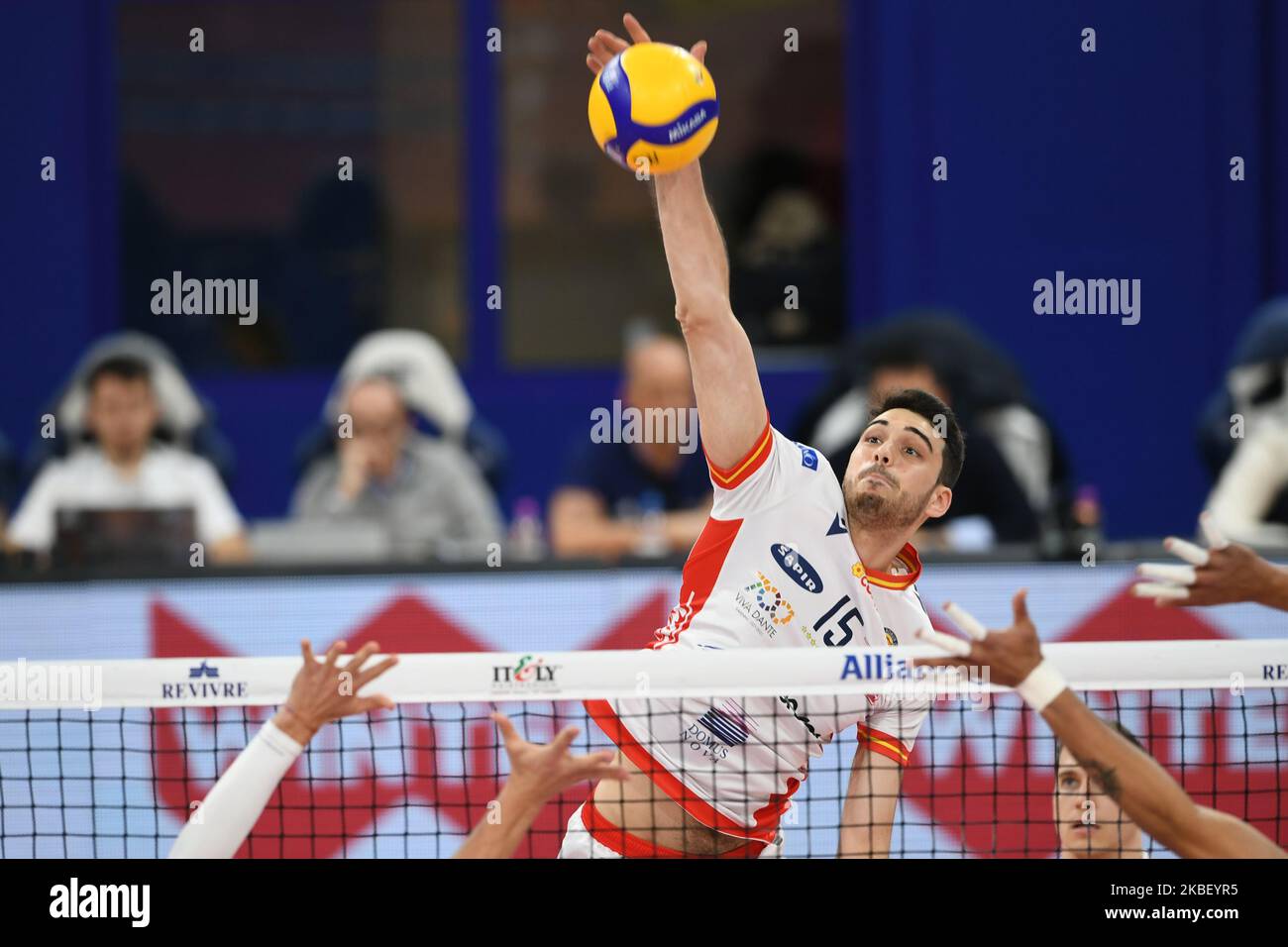 Die italienische Spielerin Livia Daniele vom Team Consar Ravenna spielt during15. Umdrehung der SuperLega Credem Banca Serie A von Allianz Powervolley Milano und Consar Ravenna (Foto: Andrea Diodato/NurPhoto) Stockfoto