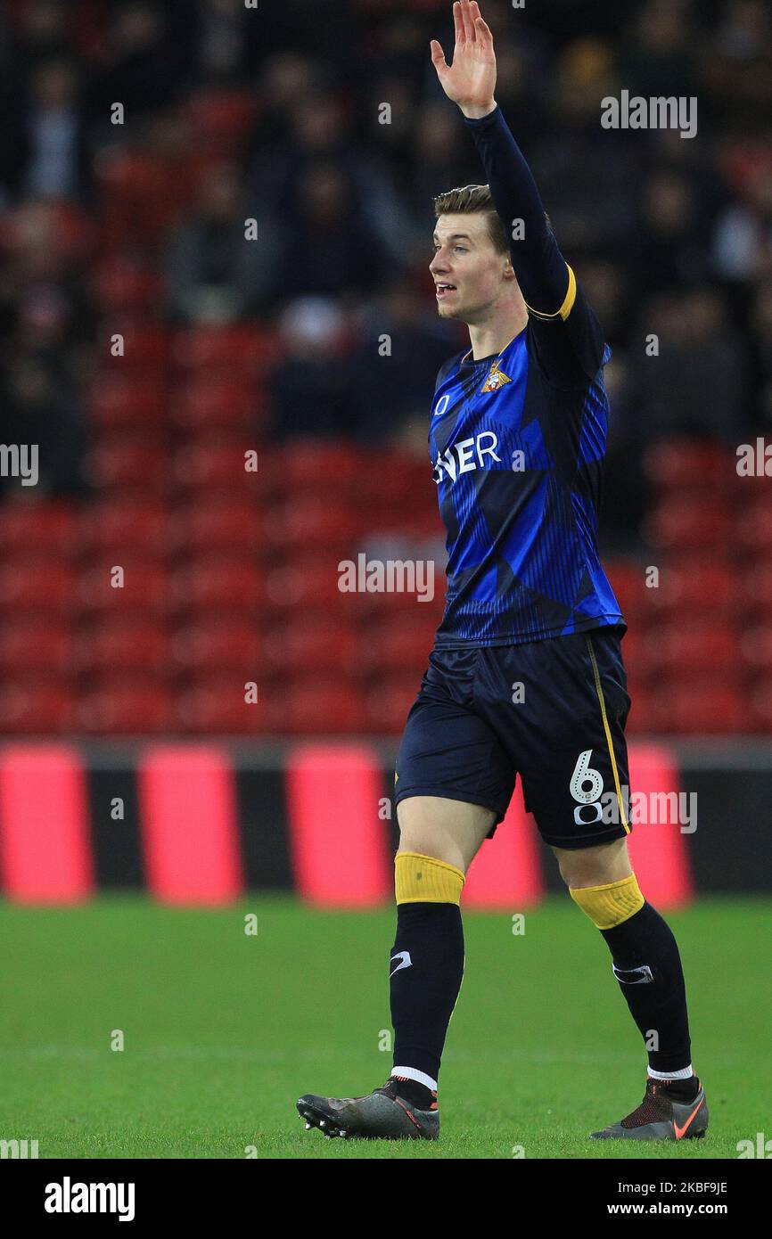 Ben Garbe von Doncaster Rovers während des Sky Bet League 1-Spiels zwischen Sunderland und Doncaster Rovers am Freitag, den 24.. Januar 2020 im Stadium of Light, Sunderland. (Foto von Mark Fletcher/MI News/NurPhoto) Stockfoto