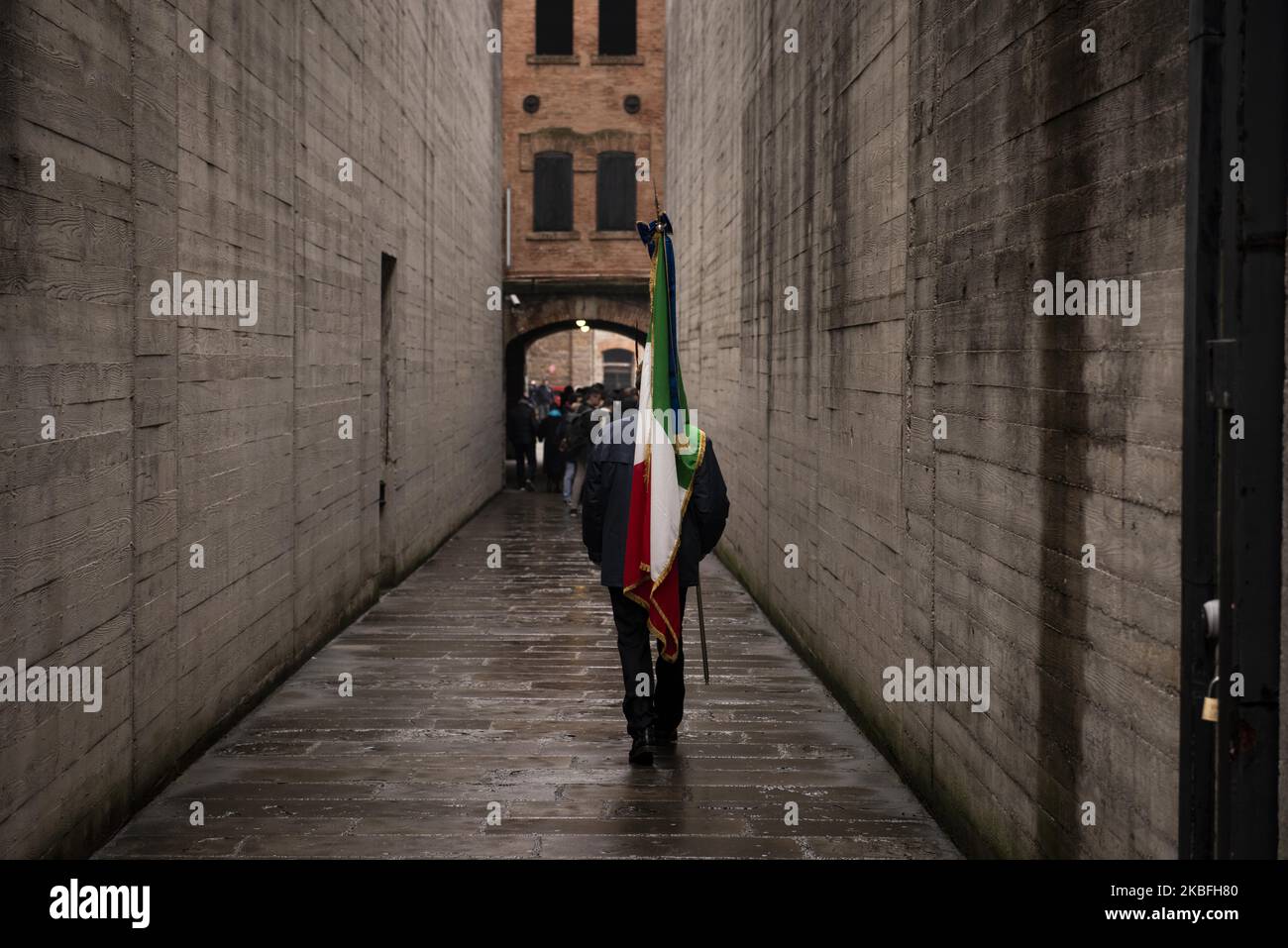 Gedenken an den Internationalen Holocaust-Gedenktag am 27.. Januar 2020 in Triest, Italien. (Foto von Jacopo Landi/NurPhoto) Stockfoto