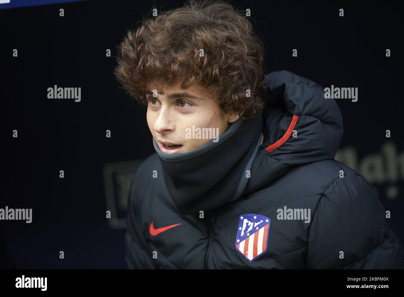 Rodrigo Riquelme von Atletico Madrid während des Liga-Spiels zwischen Club Atletico de Madrid und CD Leganes im Wanda Metropolitano am 26. Januar 2020 in Madrid, Spanien. (Foto von Jose Breton/Pics Action/NurPhoto) Stockfoto
