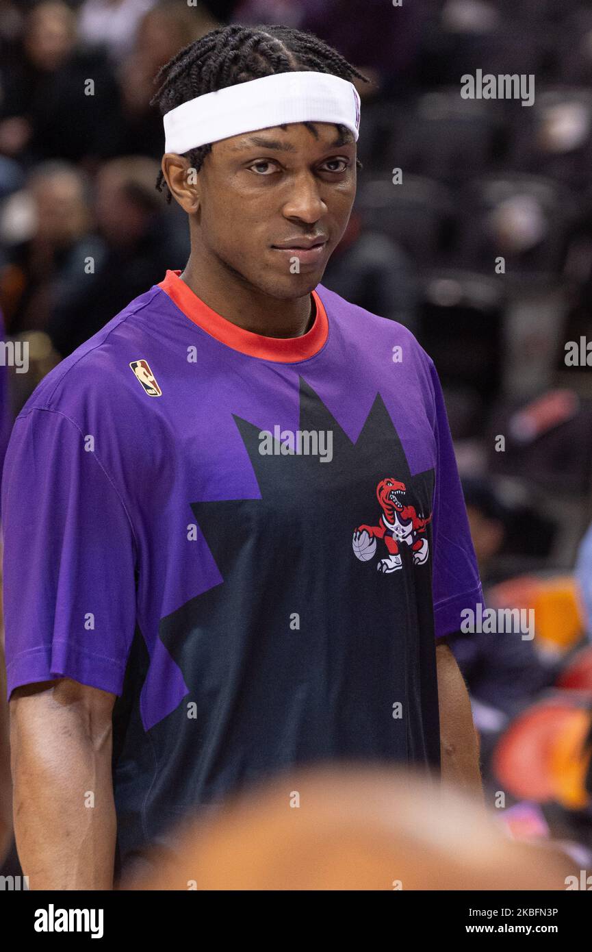 Stanley Johnson #5 der Toronto Raptors während des NBA-Spiels Toronto Raptors vs Atlanta Hawks in der Scotiabank Arena am 28. Januar 2020 in Toronto, Kanada. Toronto Raptors gewann 130:114. (Foto von Anatoliy Tscherkasov/NurPhoto) Stockfoto