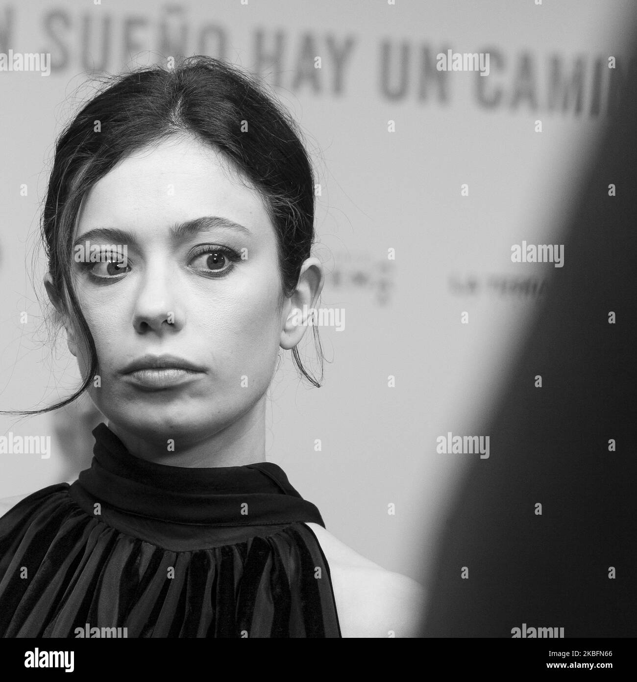 Die Schauspielerin Anna Castillo während der Premiere von „Adu“ Madrid Fotocall im Kino Callao am 28. Januar 2020 in Madrid, Spanien. (Foto von Oscar Gonzalez/NurPhoto) Stockfoto