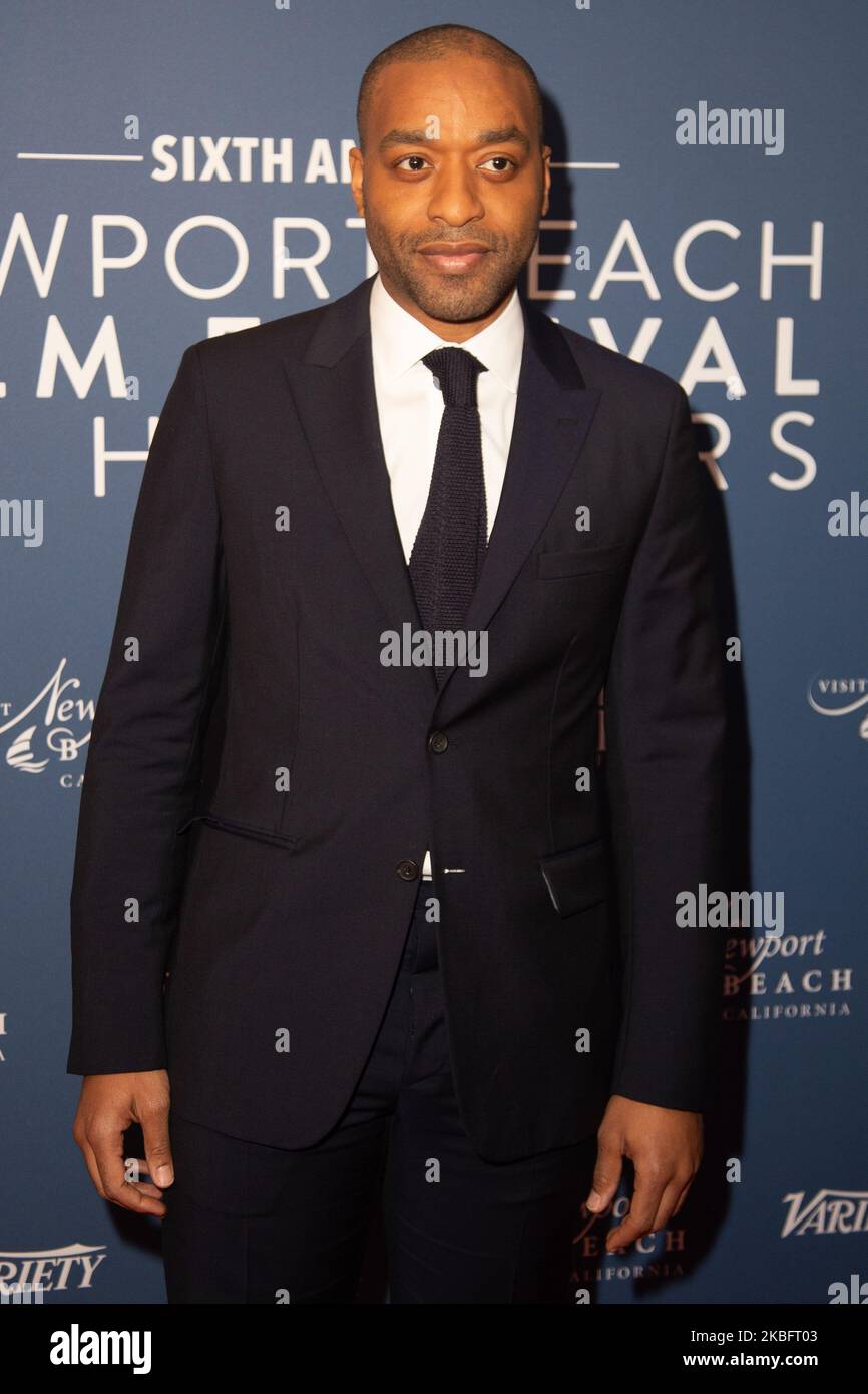 Chiwetel Ejiofor nimmt am 29. Januar 2020 an der Newport Beach Film Festival UK Honors 2020 im Langham Hotel in London, England, Teil. (Foto von Robin Pope/NurPhoto) Stockfoto